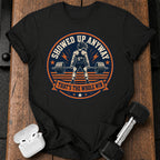 Women's Showed Up Anyway T-Shirt