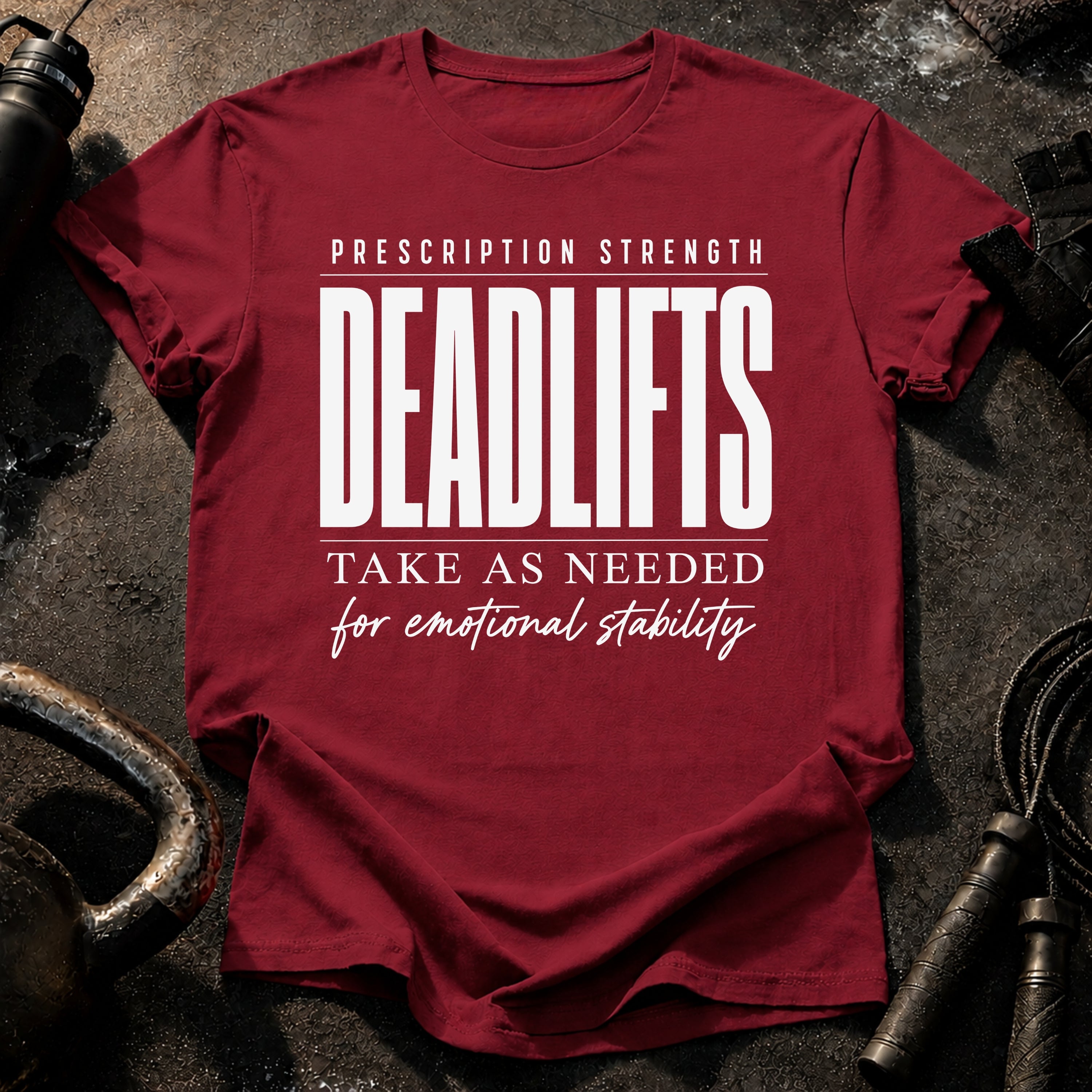 Prescription Strength Deadlift T-Shirt