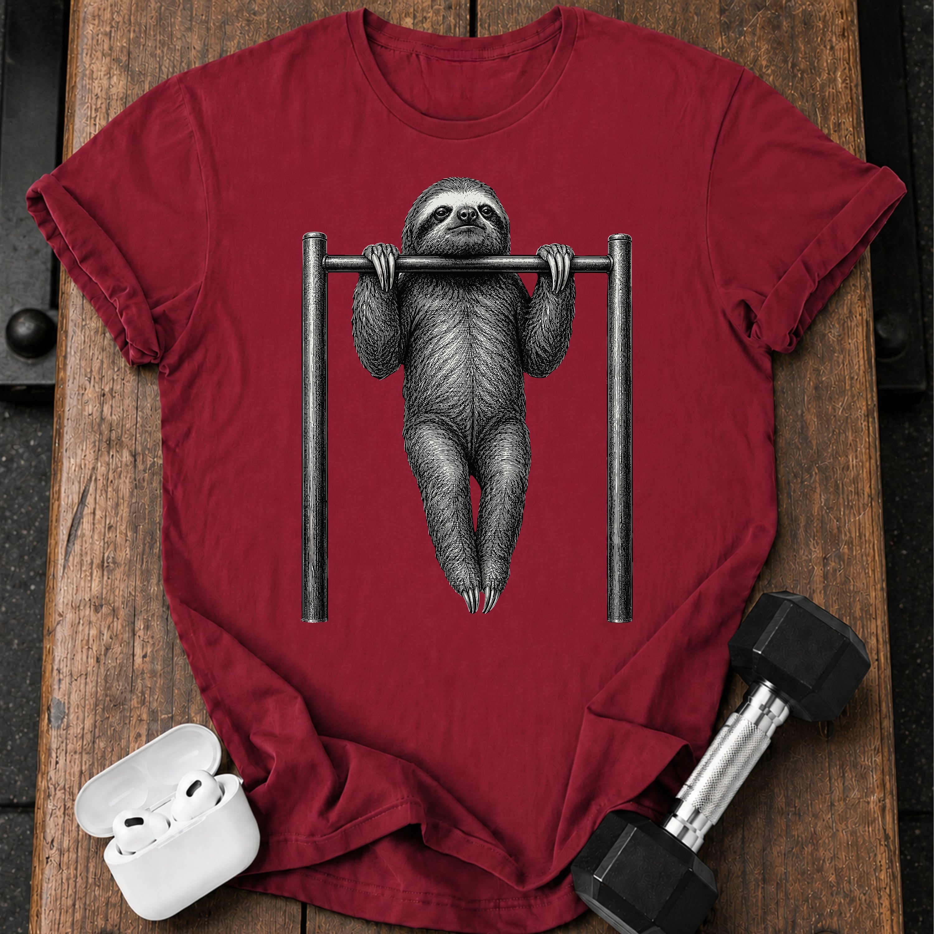 Sloth Pull-up T-Shirt