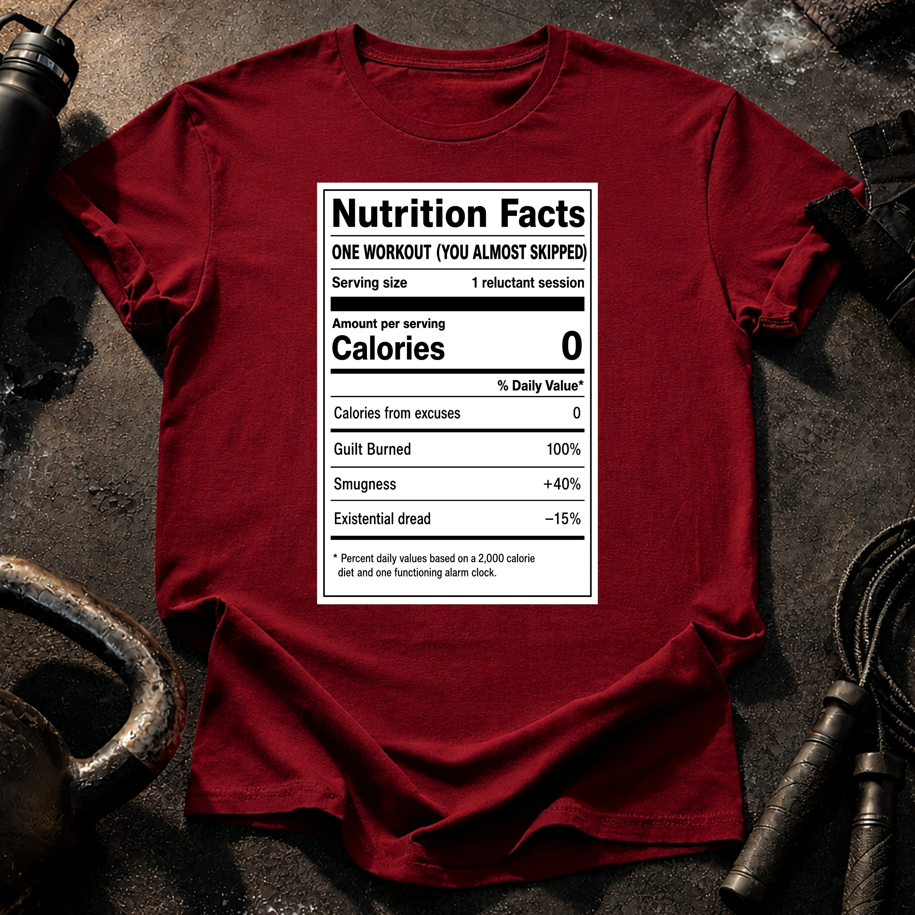 Nutrition Facts Skipped T-Shirt