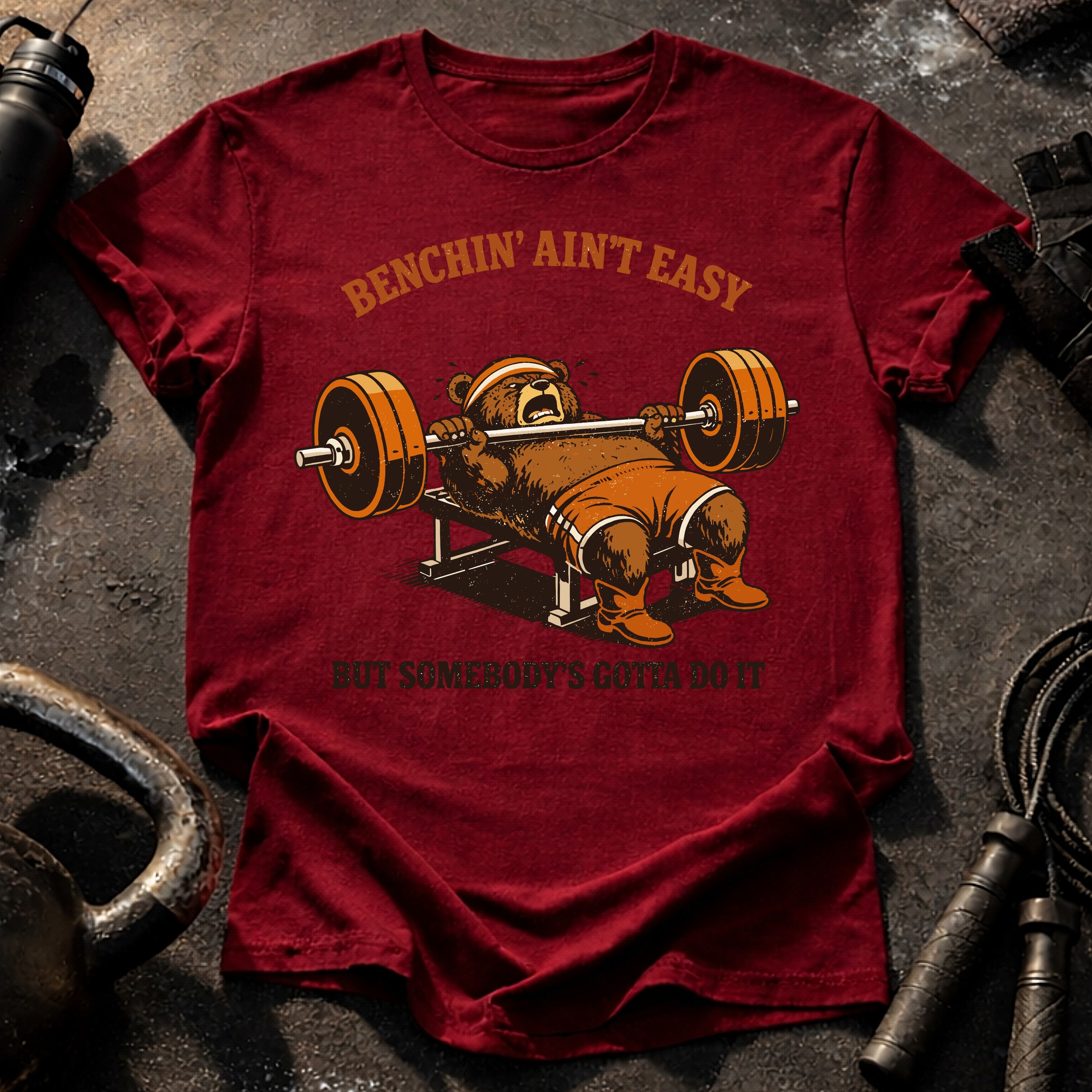 Benchin' Ain't Easy T-shirt