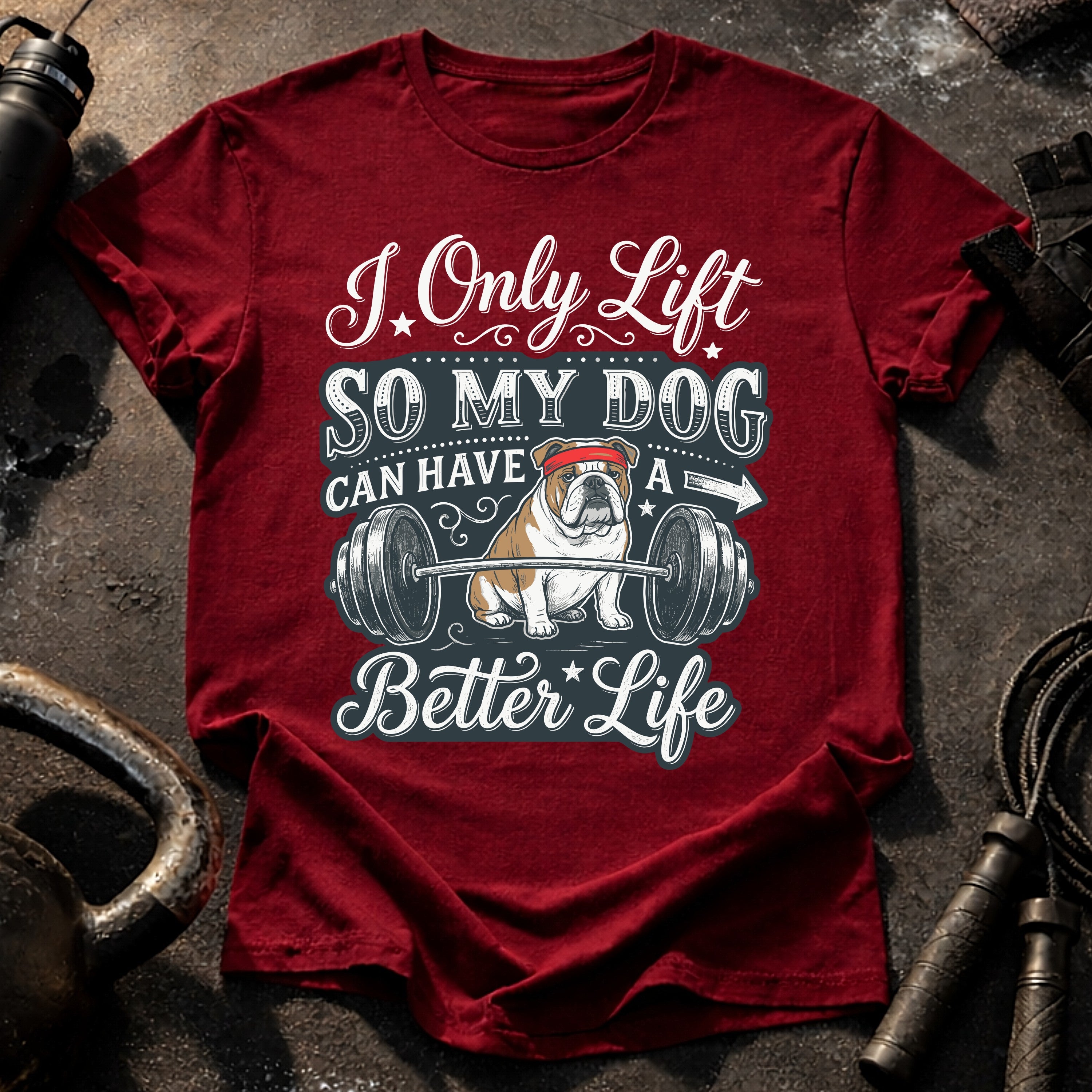 I Lift For My Dog T-Shirt