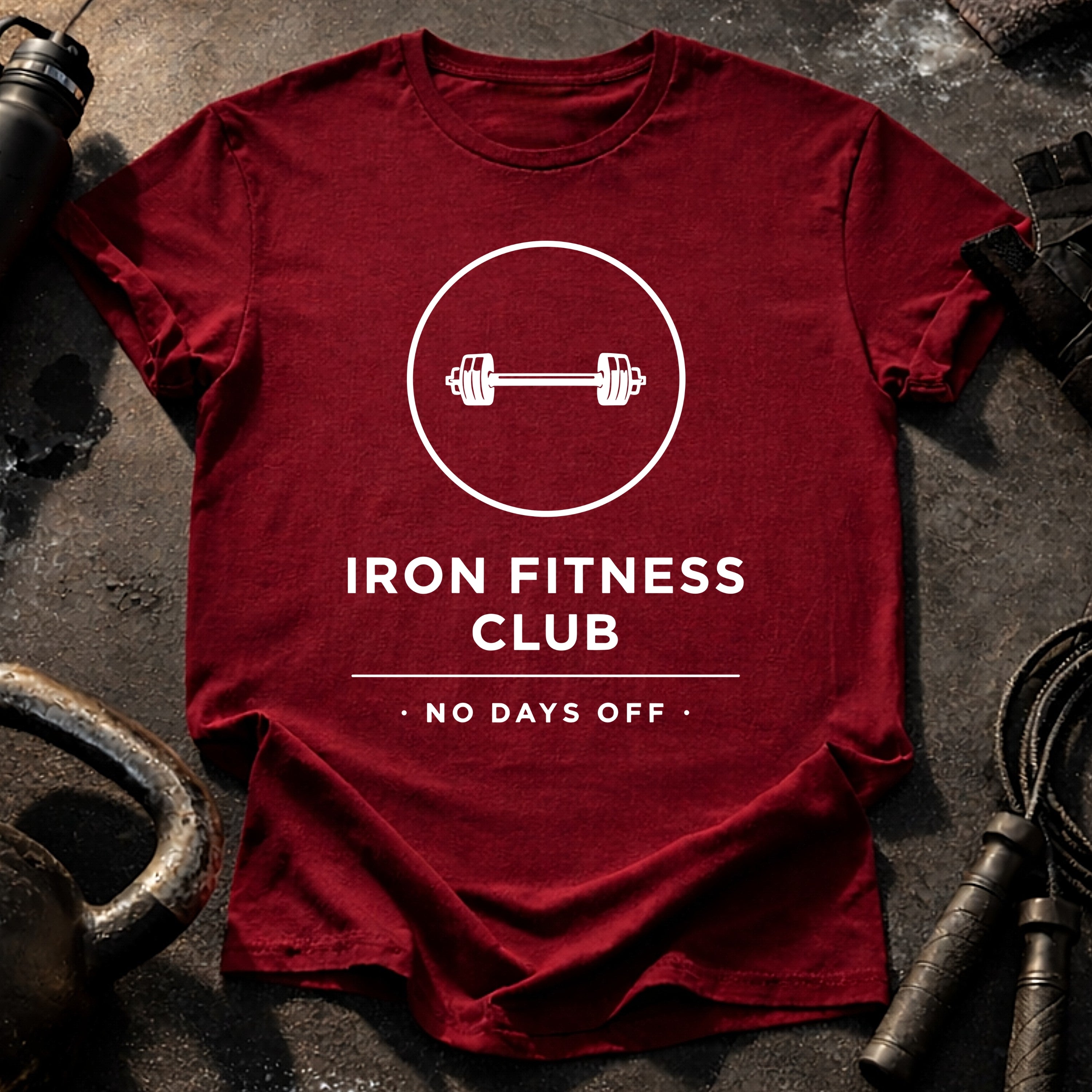 Iron Fitness No Days 2 T-Shirt