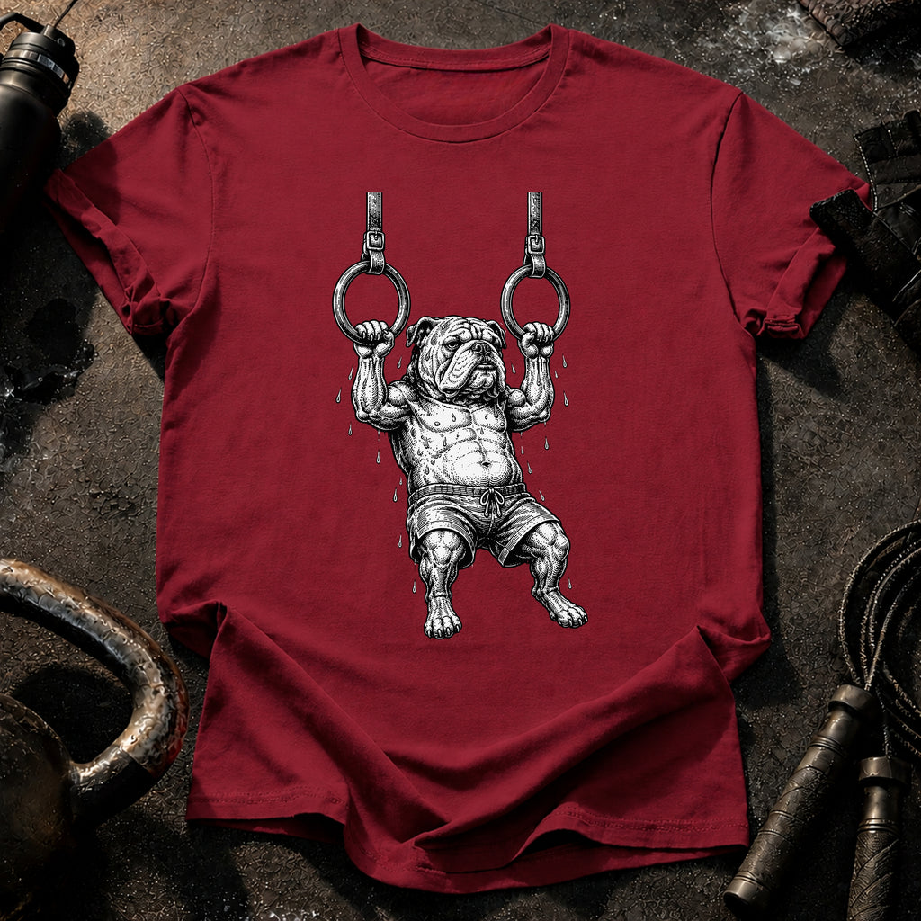 Bulldog Gym Rings T-Shirt
