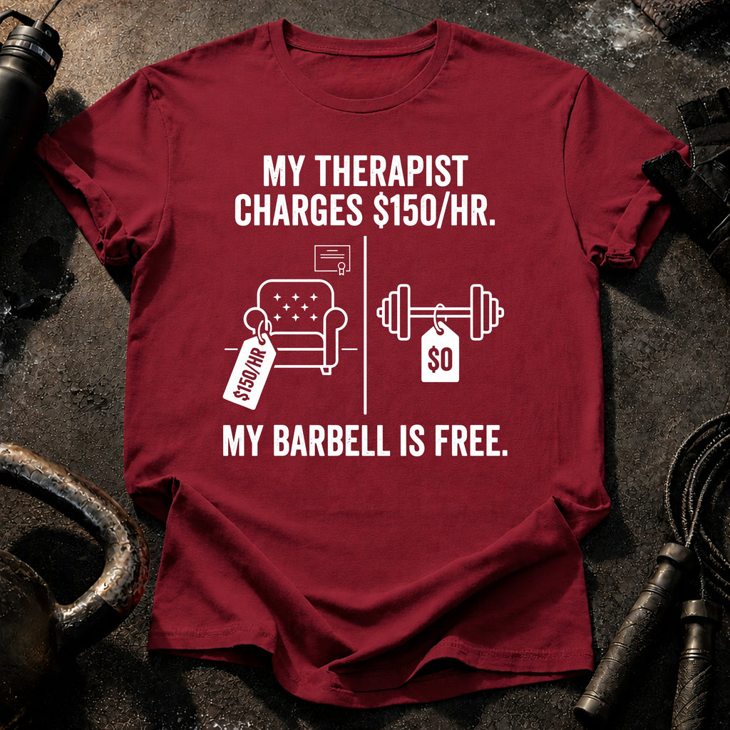 Therapist Vs Barbell T-Shirt