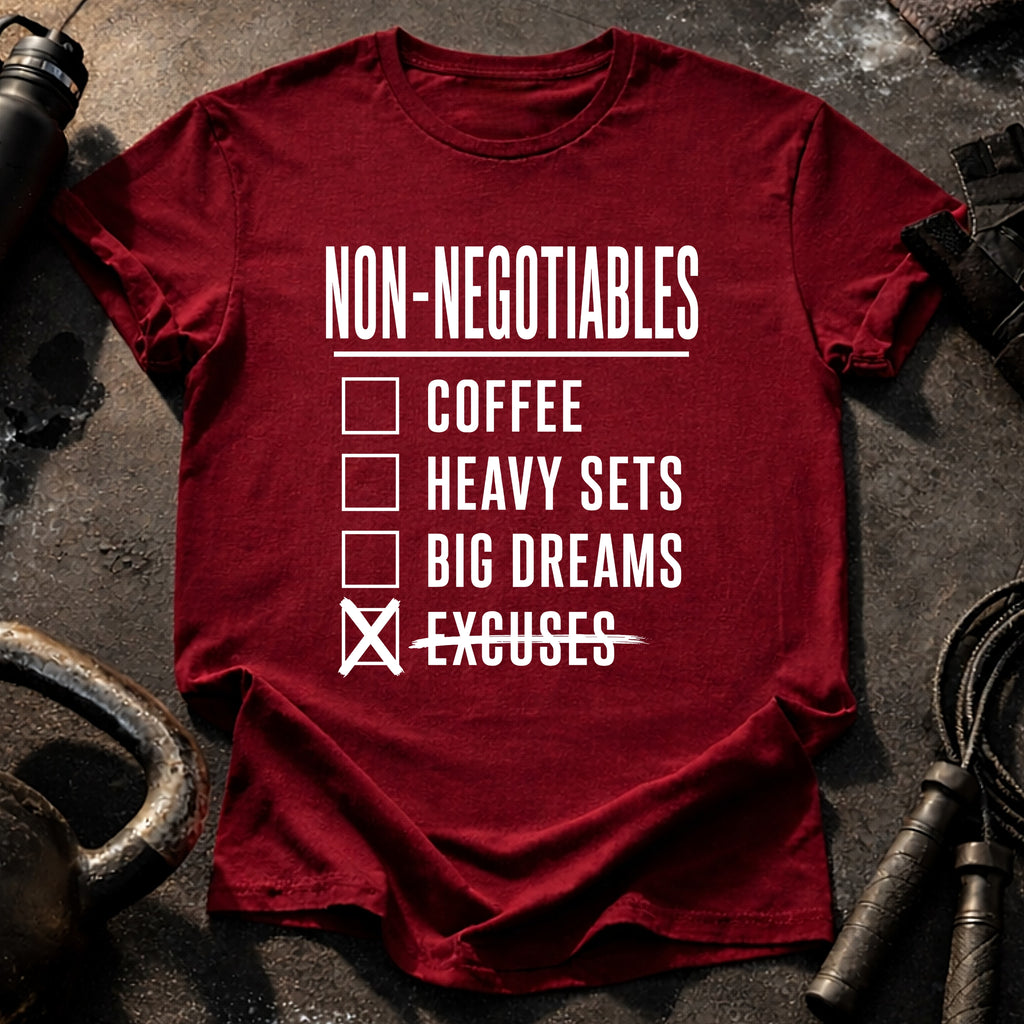Non Negotiables Checklist T-Shirt