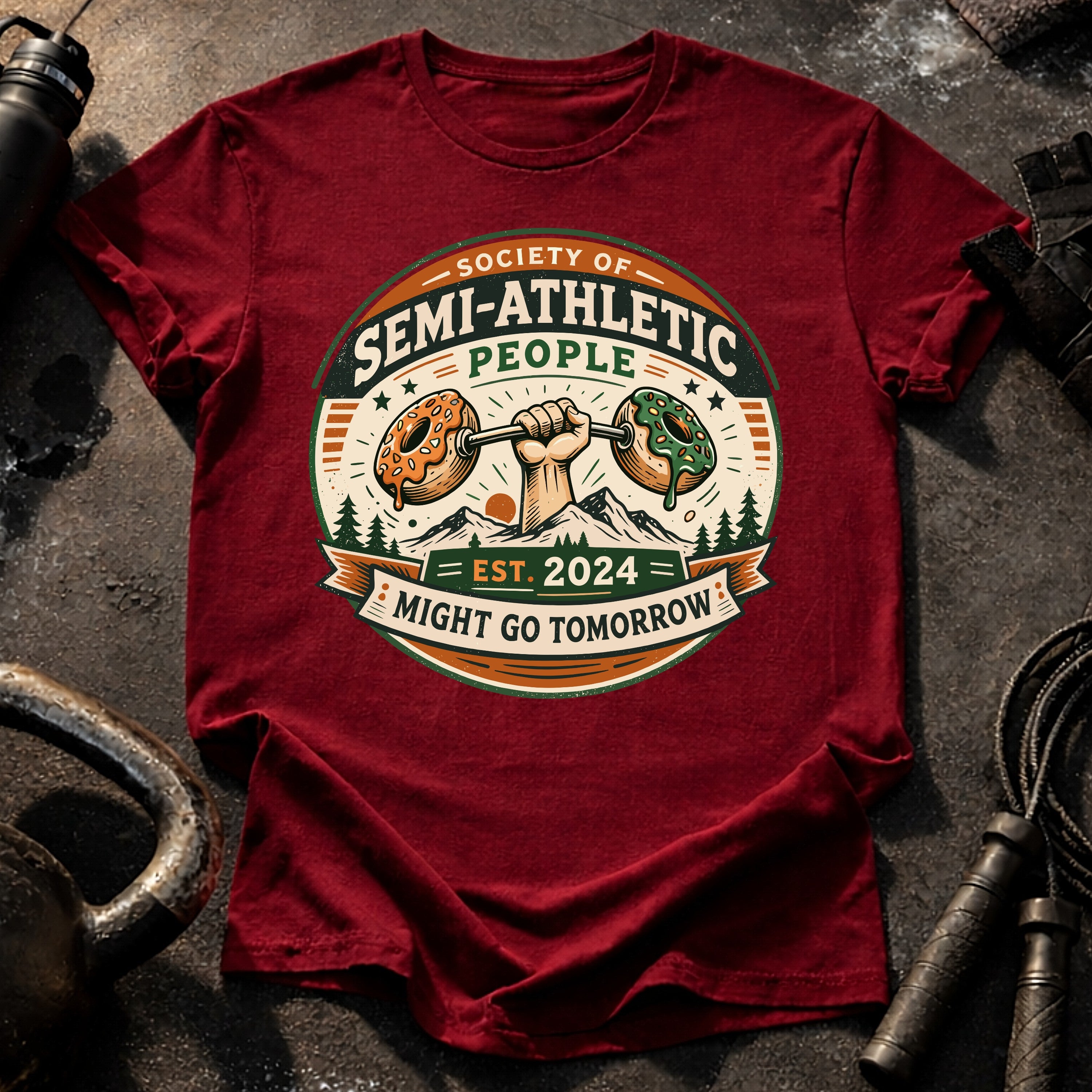 Semi Athletic People T-Shirt