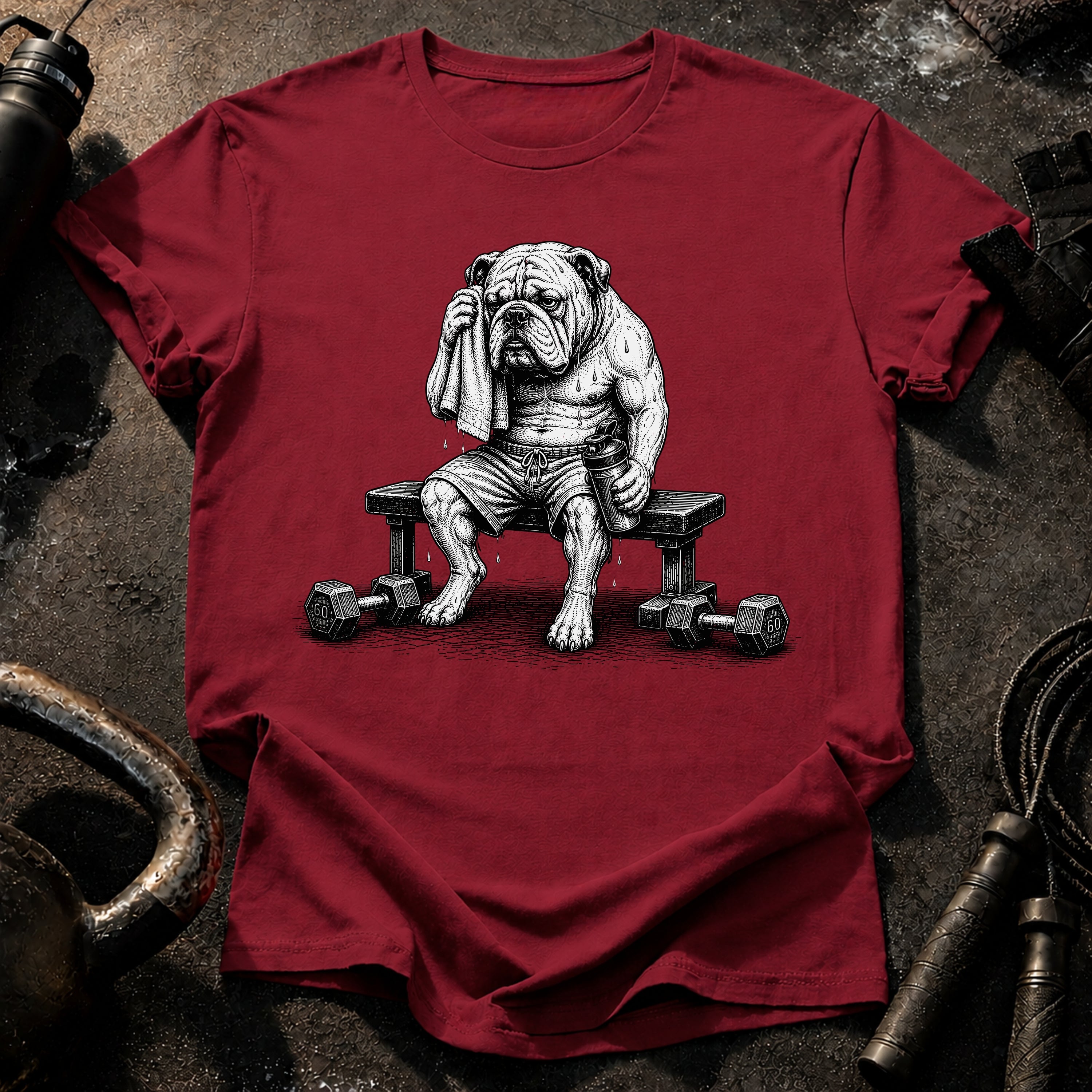 Bulldog Recovery Bench T-Shirt