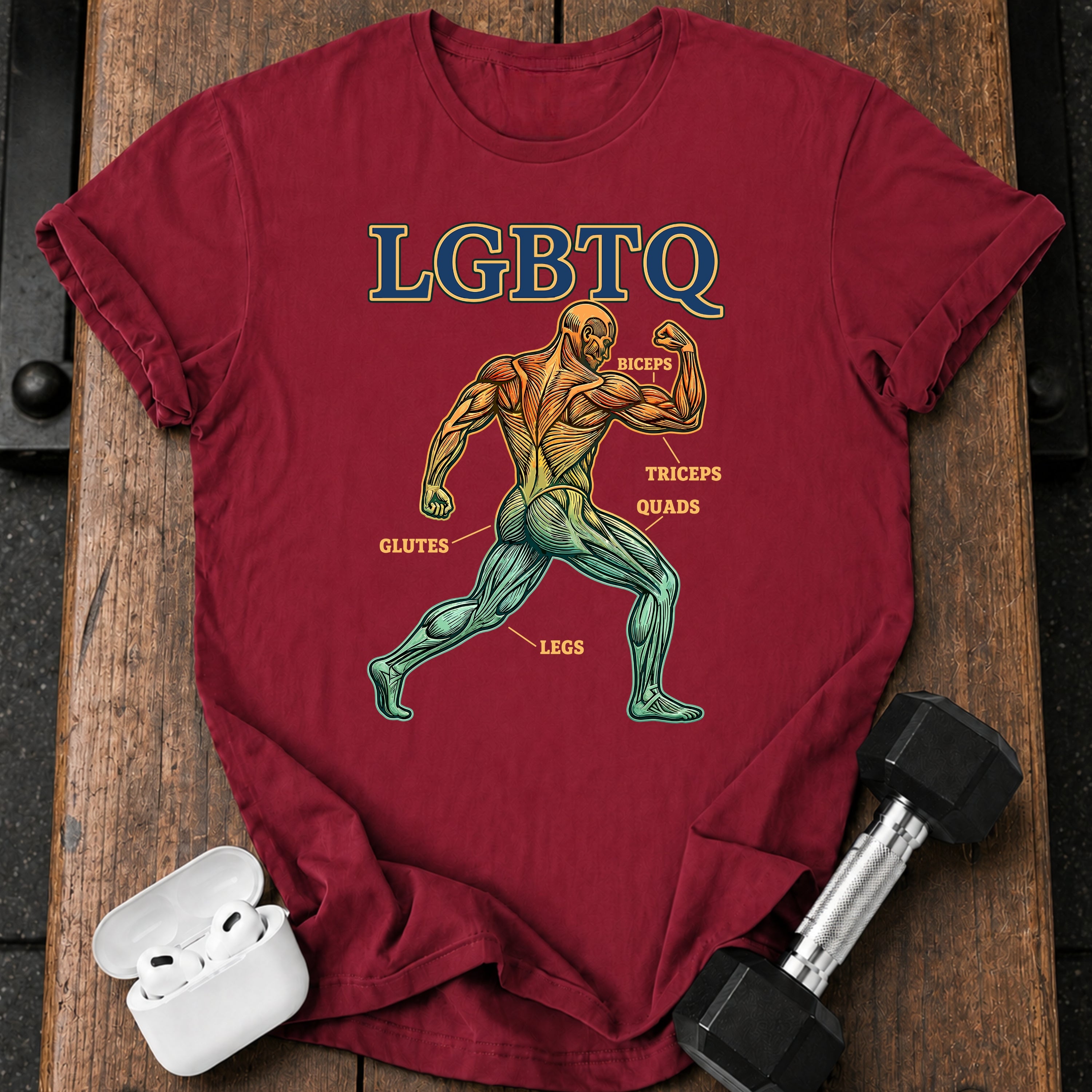 LGBTQ Funny  Gym T-Shirt