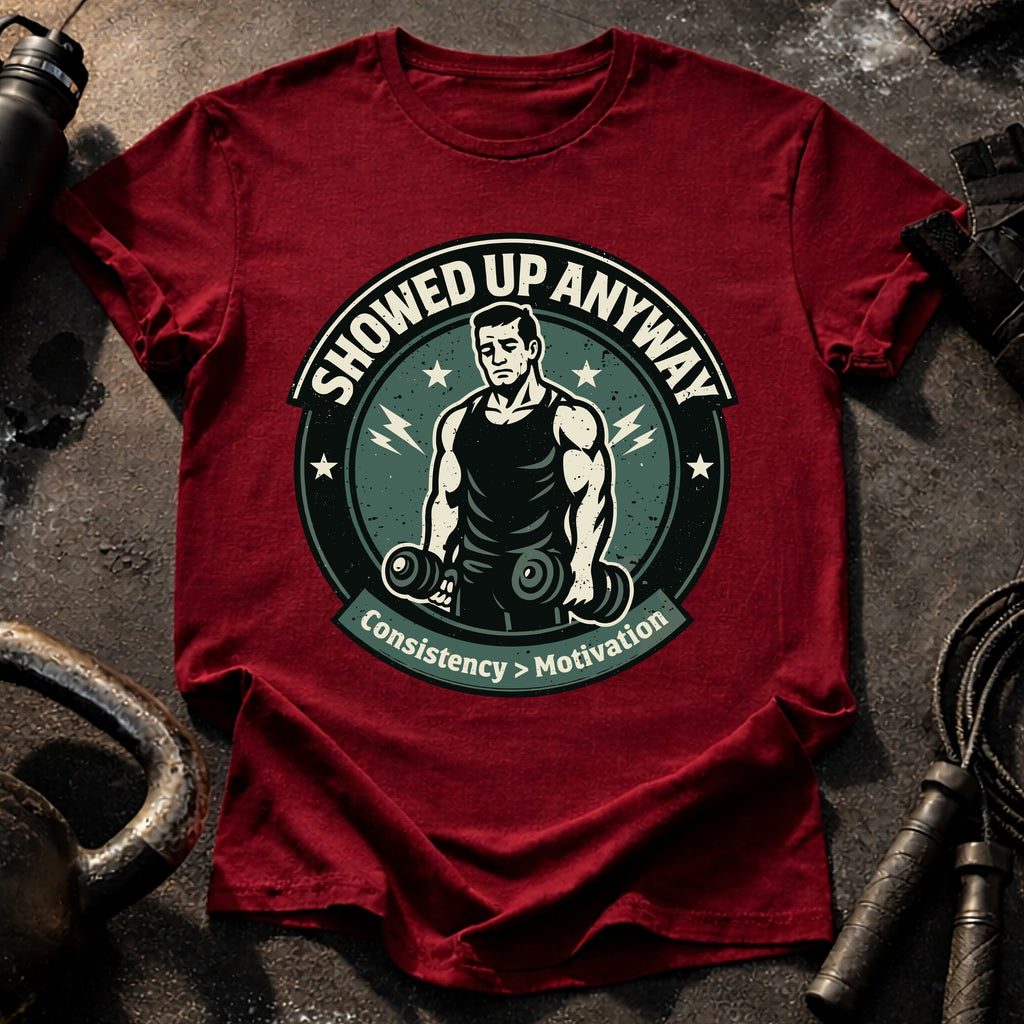 Showed Up Anyway T-Shirt