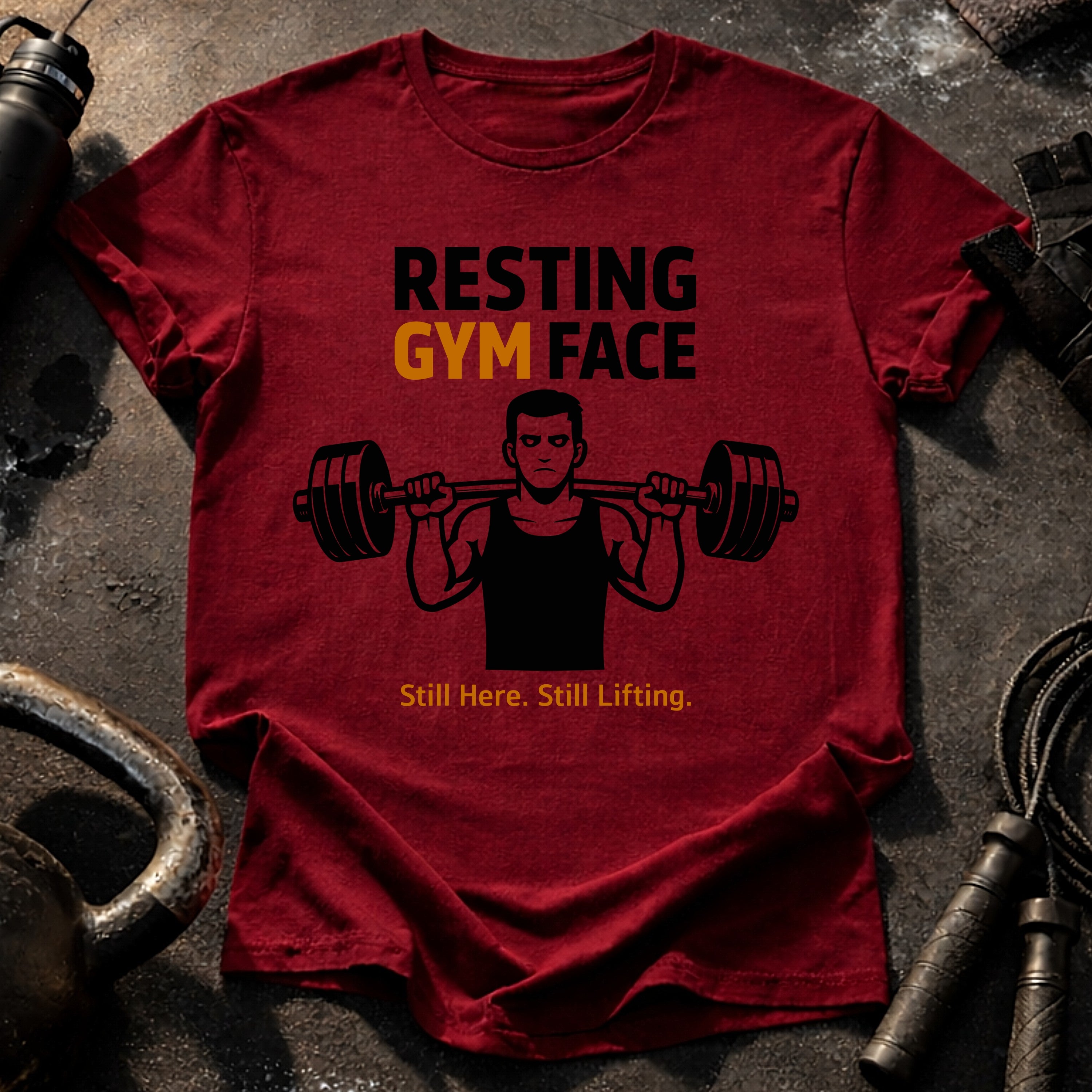 Resting Gym Face T-Shirt