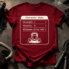 Character Stats Gym T-Shirt