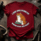 One Push Up Cat T-Shirt