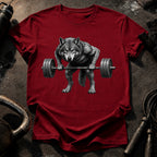Wolf Barbell Row T-Shirt