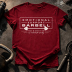 Emotional Support Barbell T-Shirt