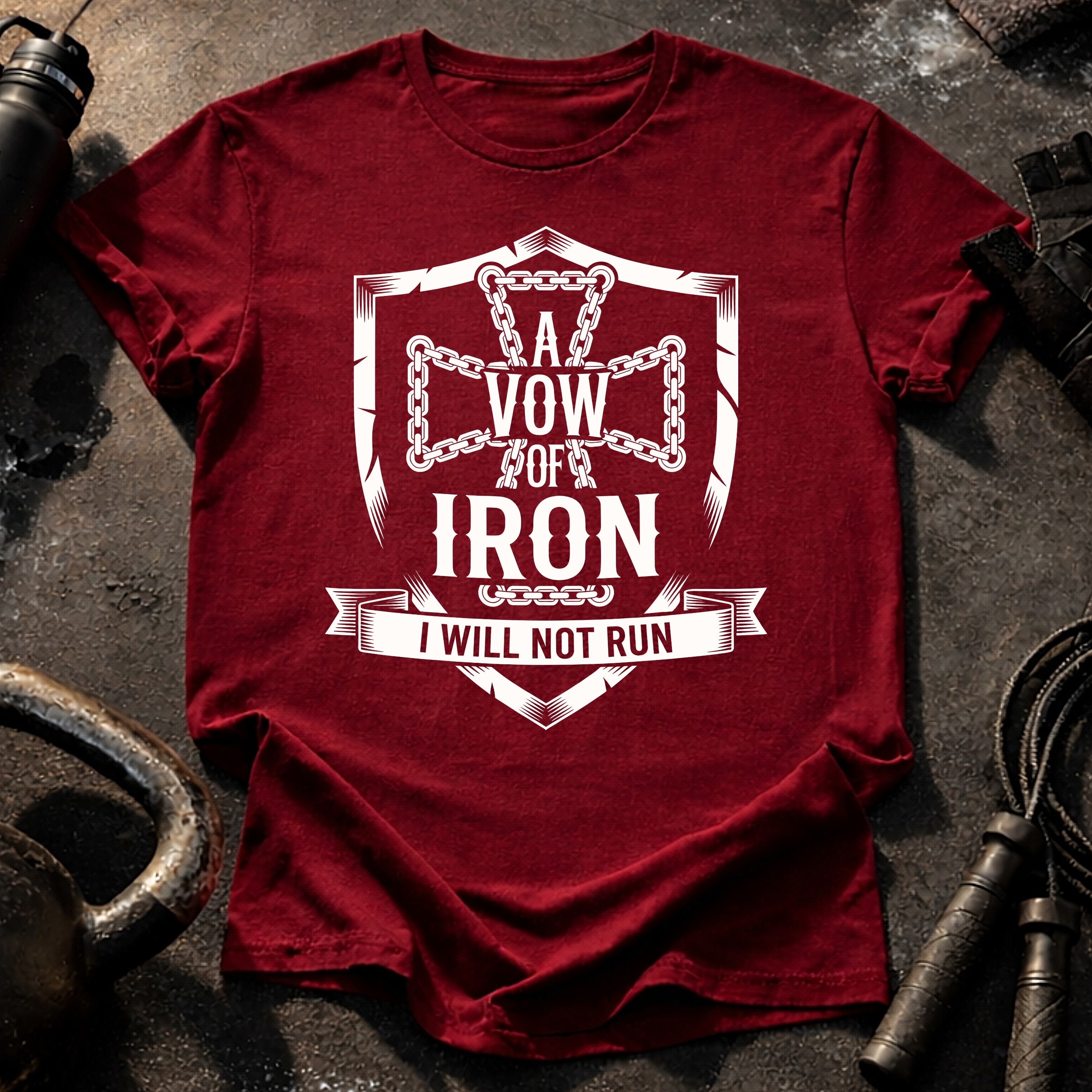 Vow Of Iron Gym T-Shirt