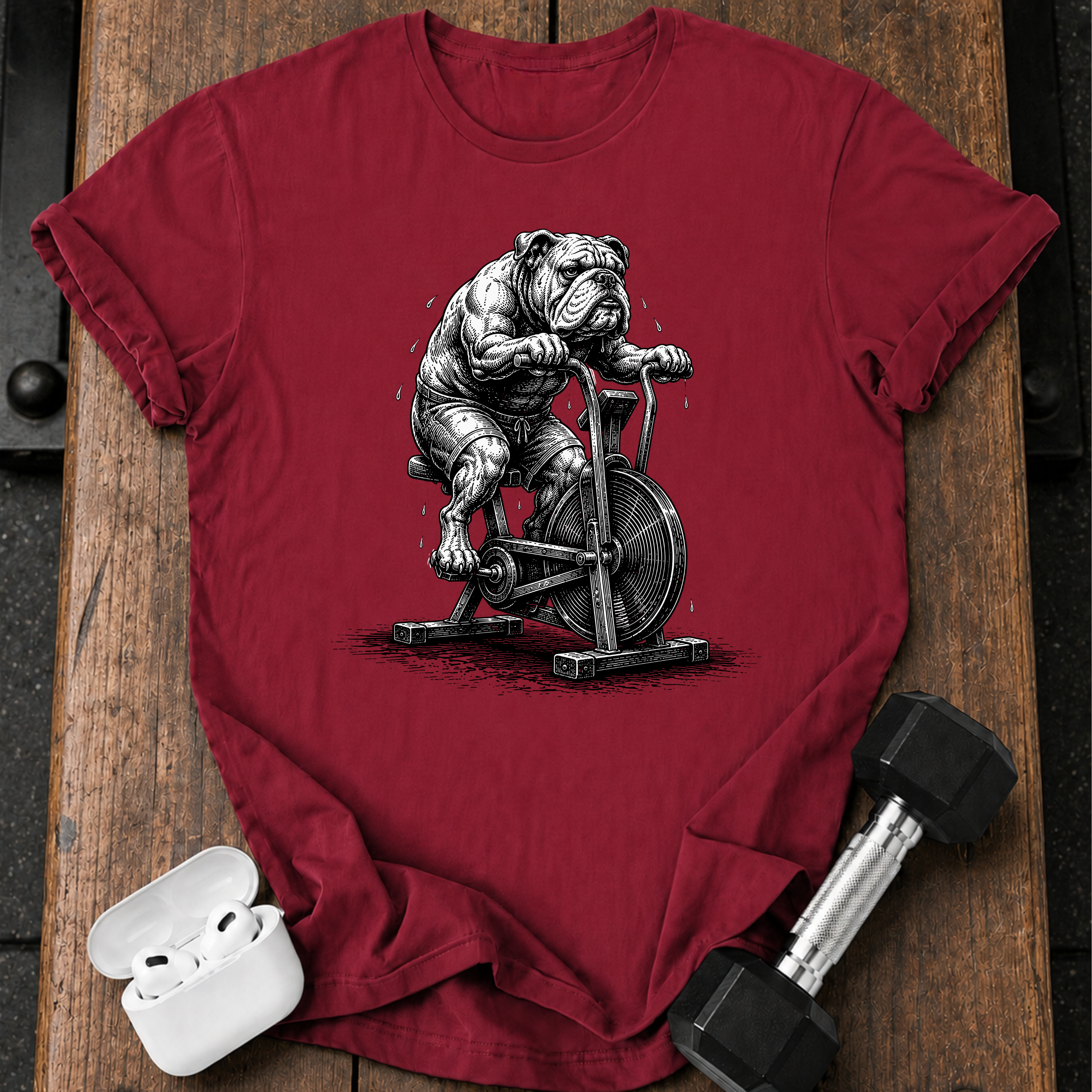 Bulldog Air Bike T-Shirt