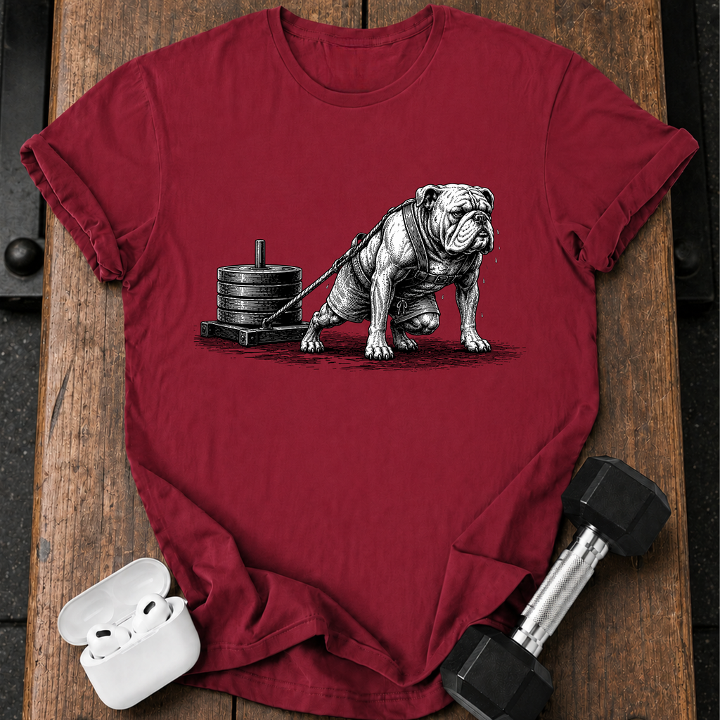 Bulldog Sled Pull T-Shirt