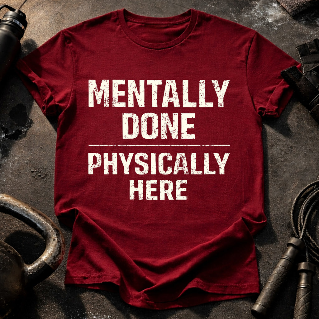 Mentally Done T-Shirt