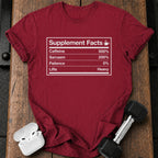 Supplement Facts Gym T-Shirt