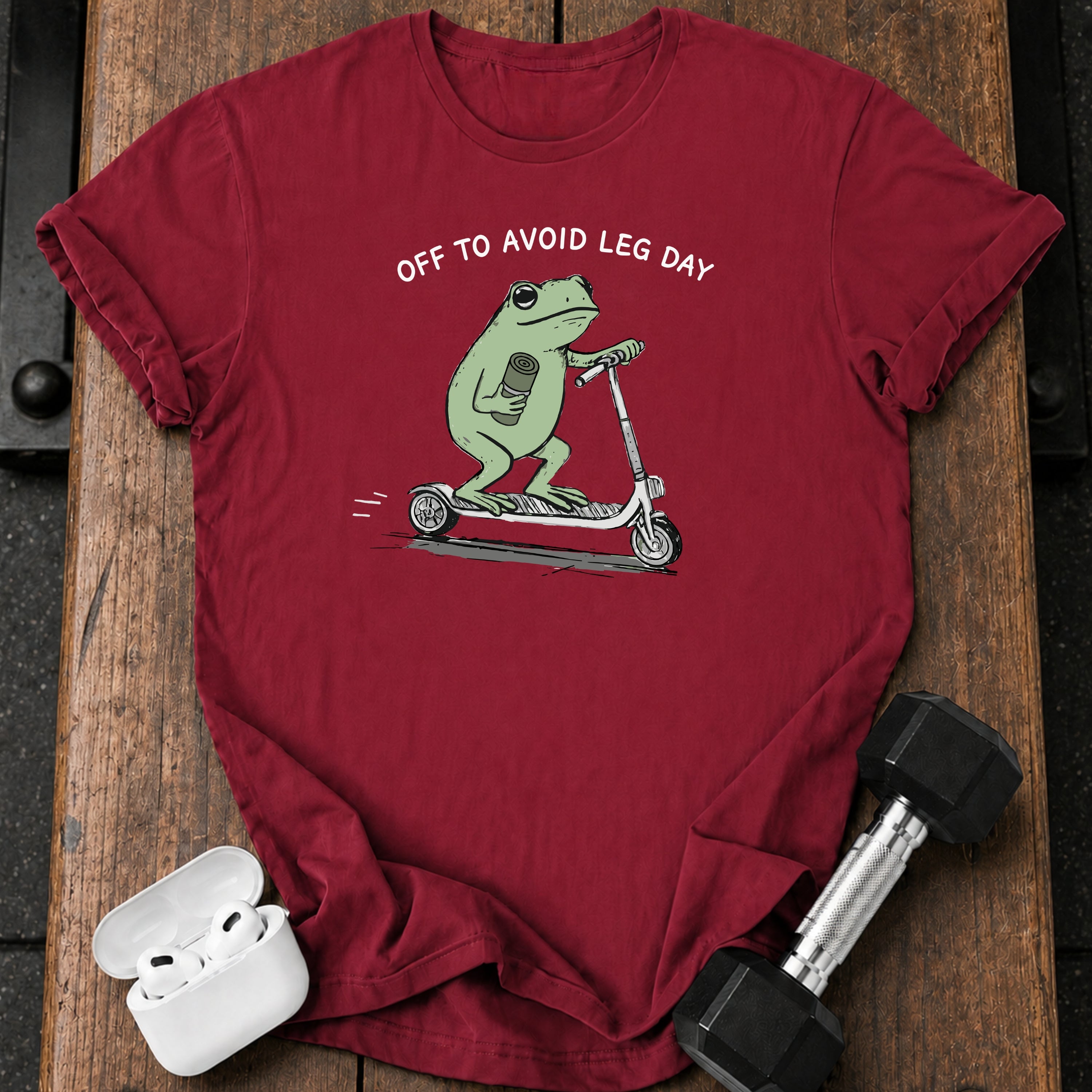 Avoiding Leg Day Frog T-Shirt