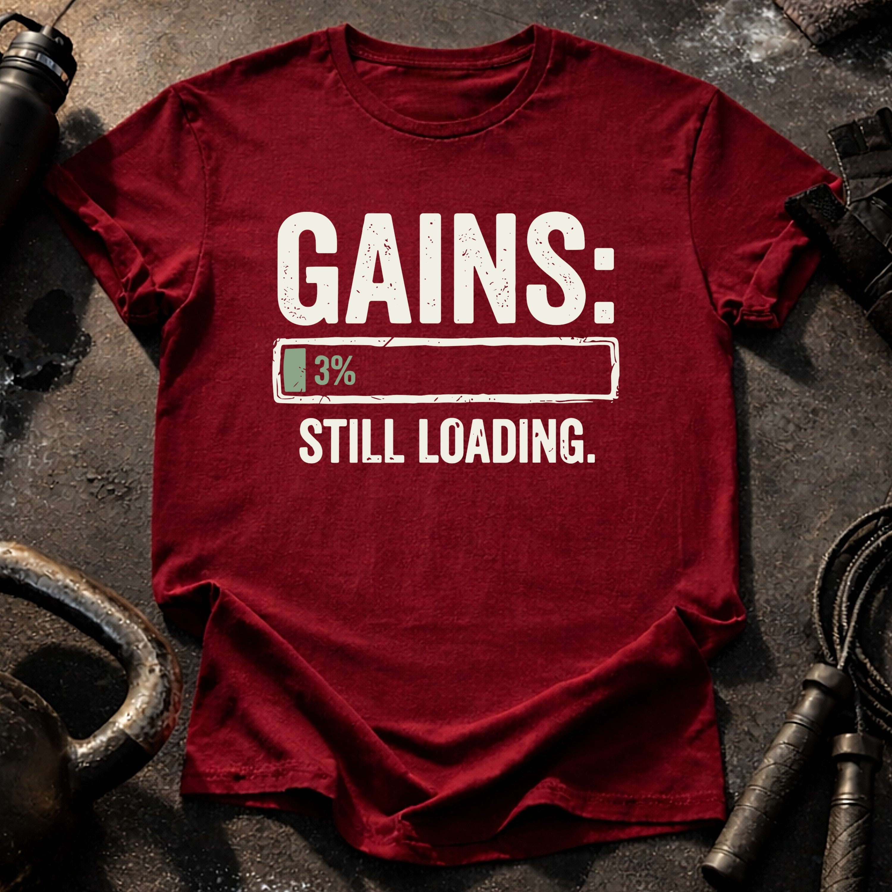 Still Loading Gains T-Shirt