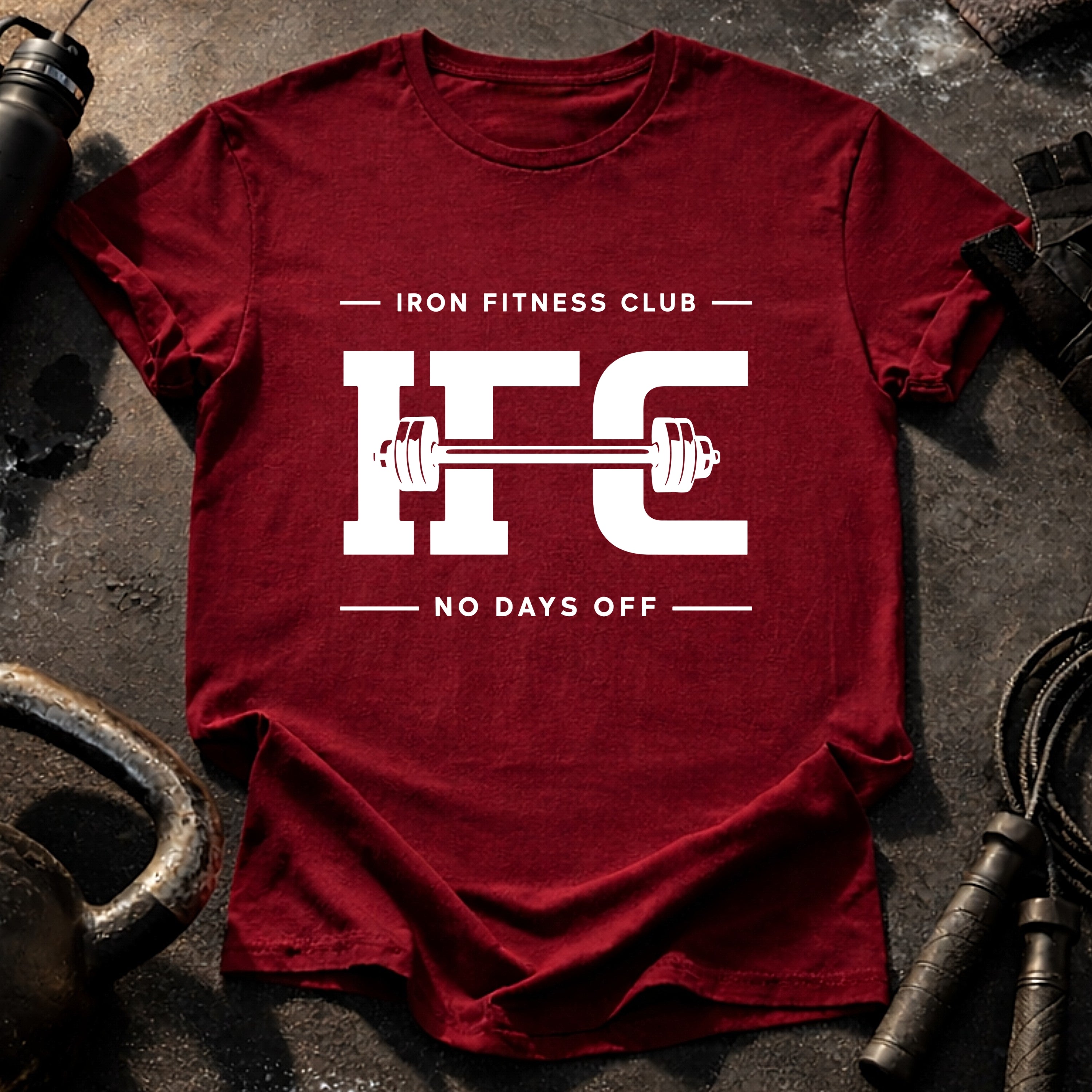 Iron Fitness No Days T-Shirt