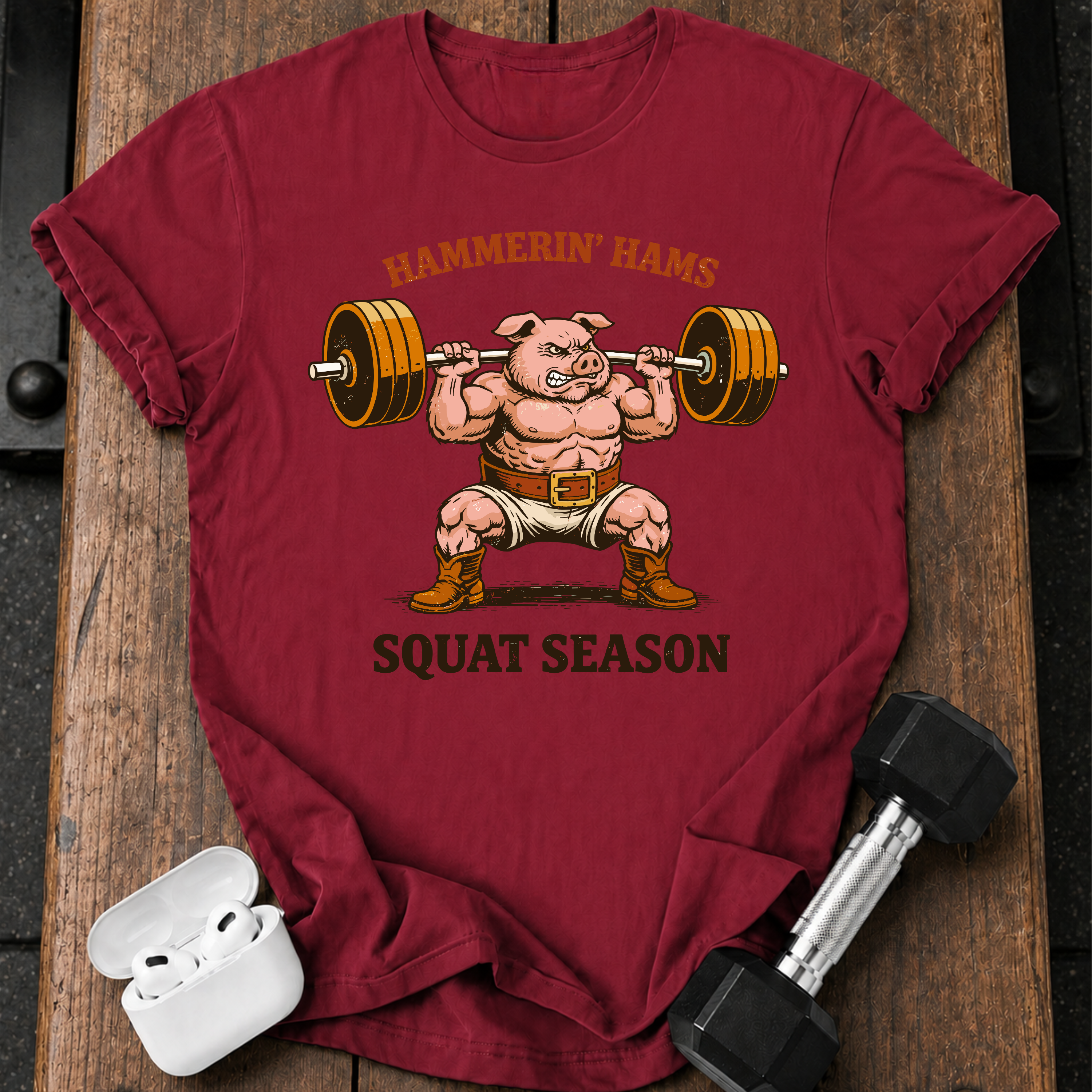 Hammerin Hams Gym T-Shirt