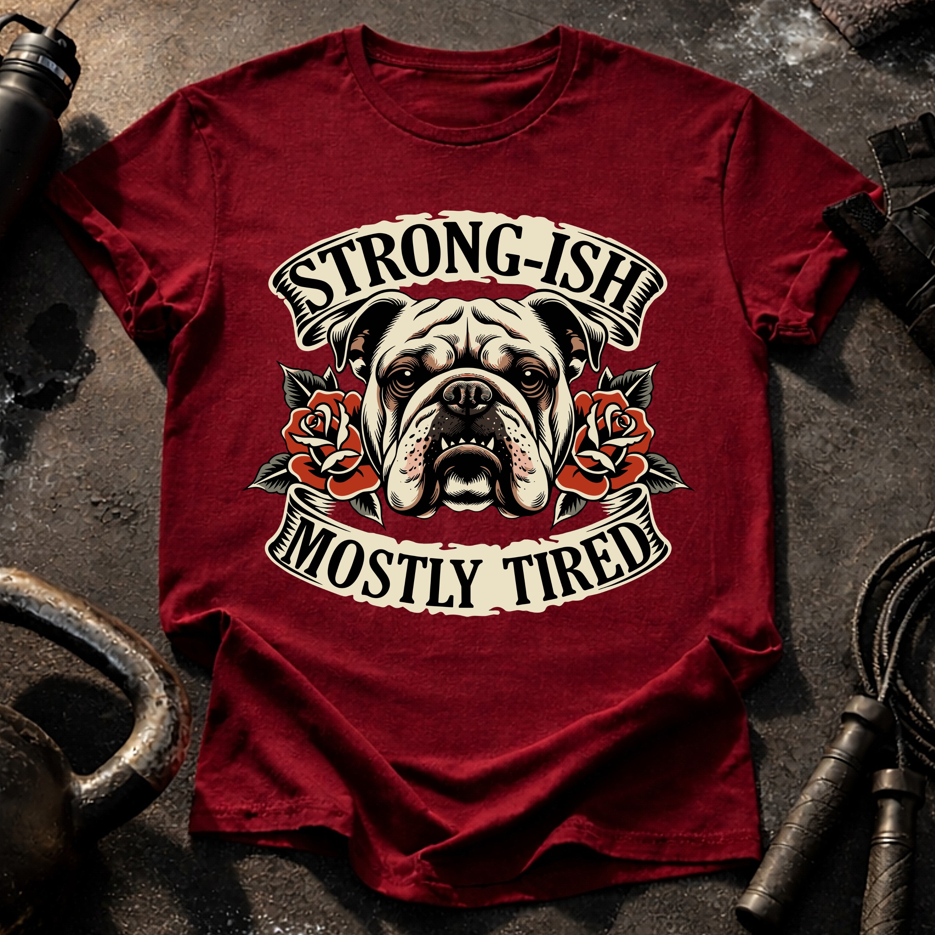 Strongish Mostly Tired T-Shirt