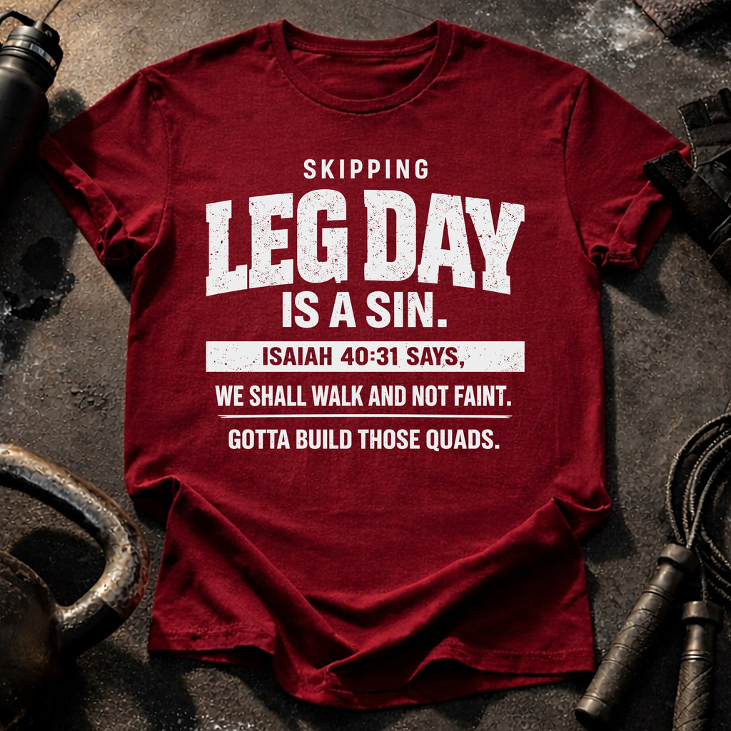 Skipping Leg Day Sin T-Shirt