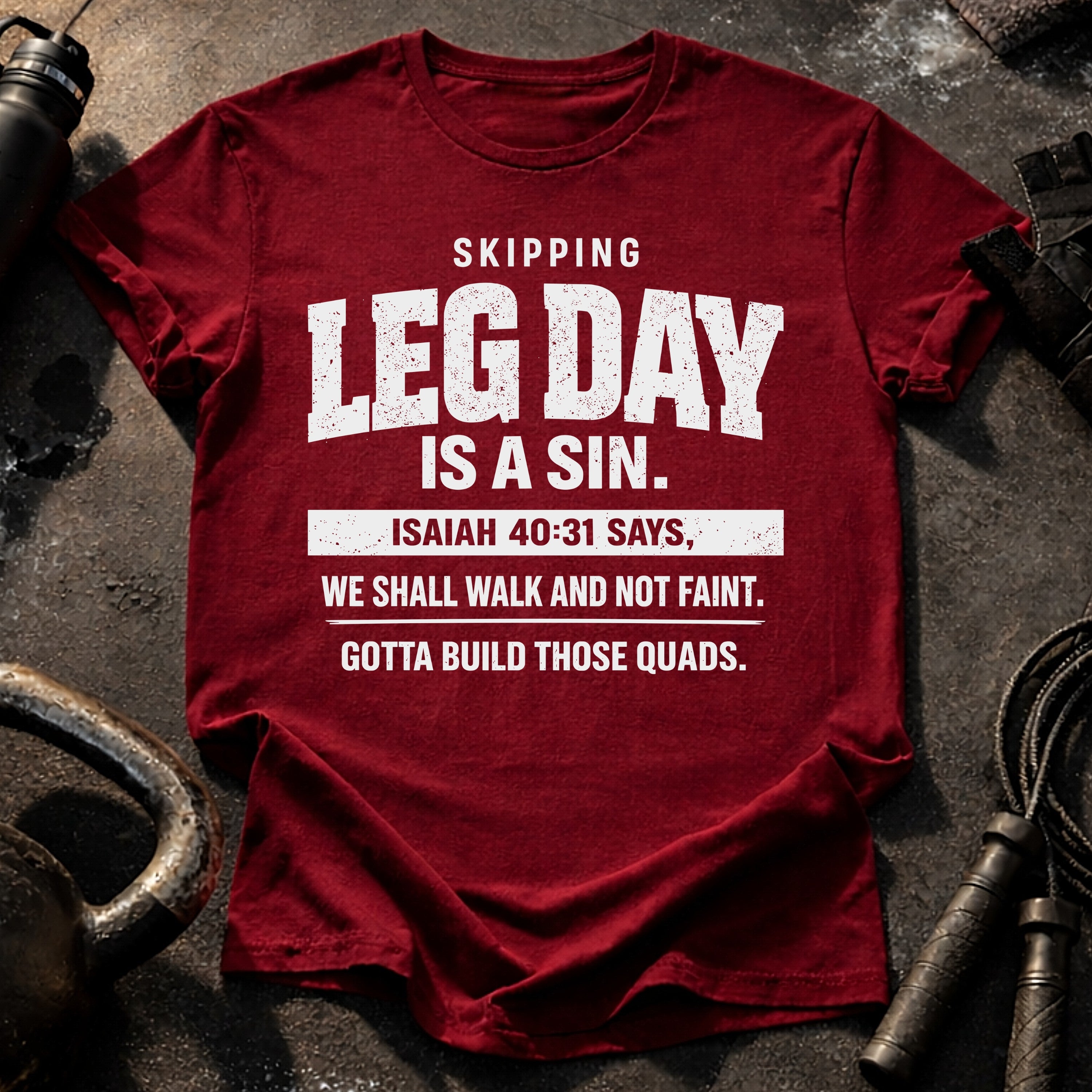 Skipping Leg Day Sin T-Shirt