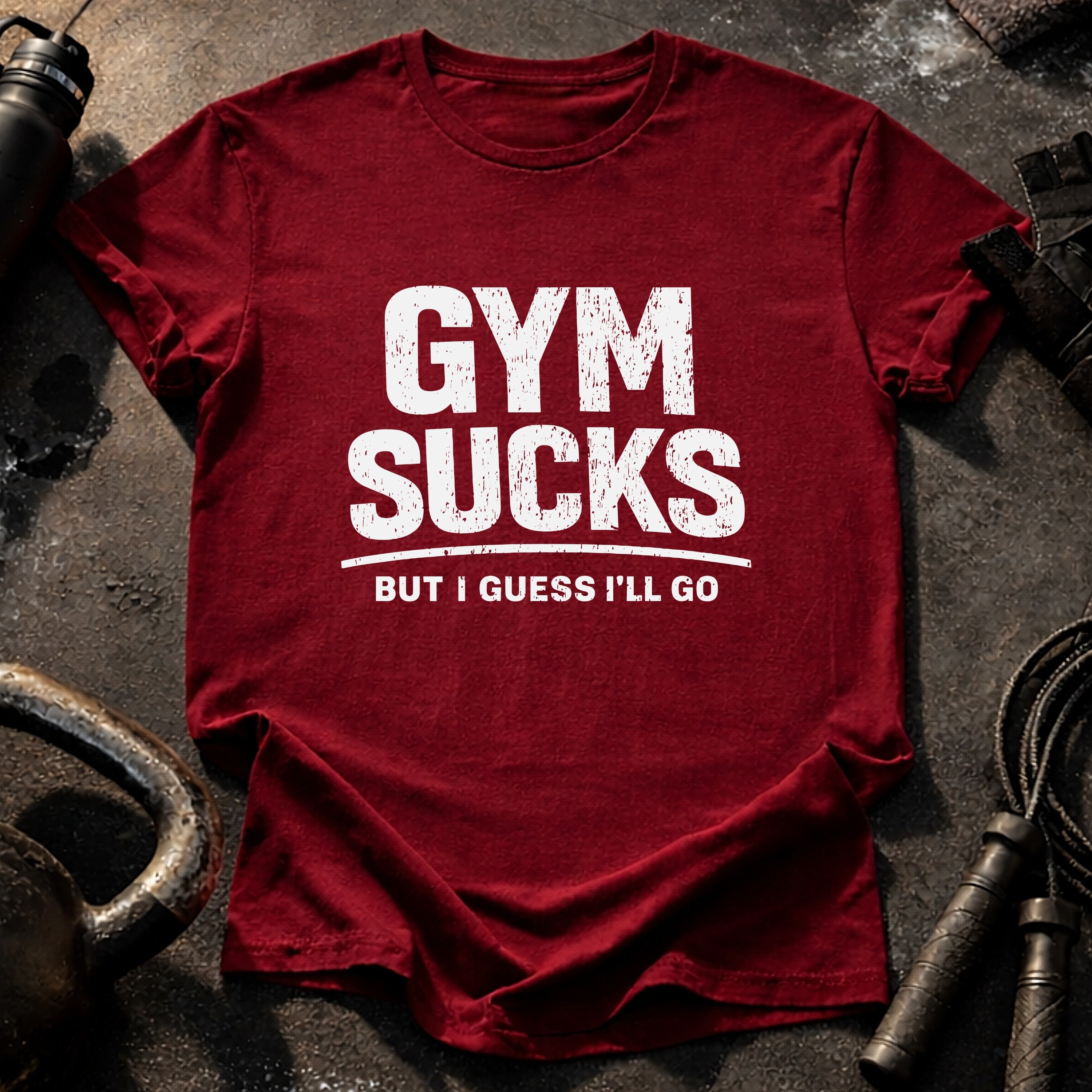 Gym Sucks But I Go T-Shirt