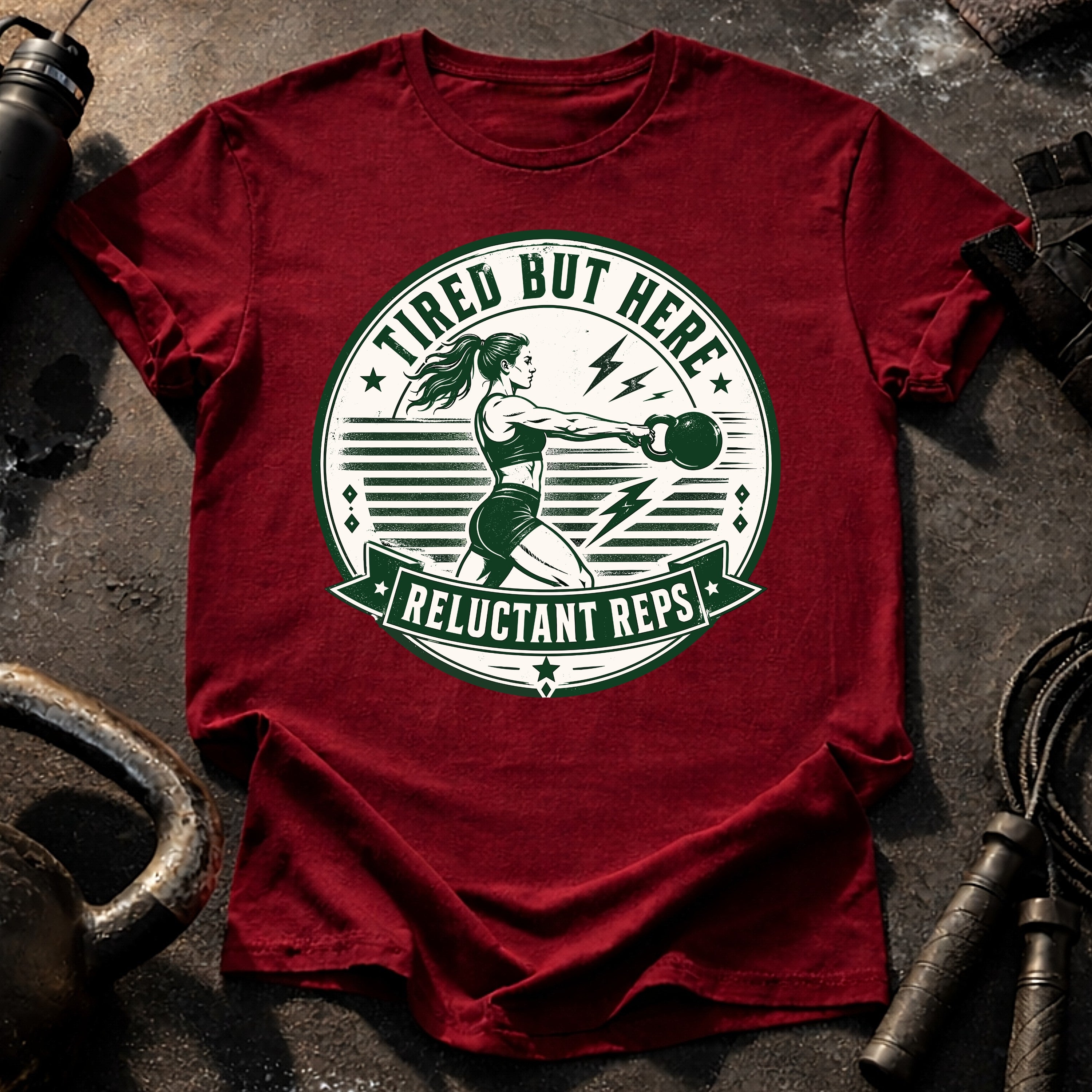 Women's Tired But Here T-Shirt