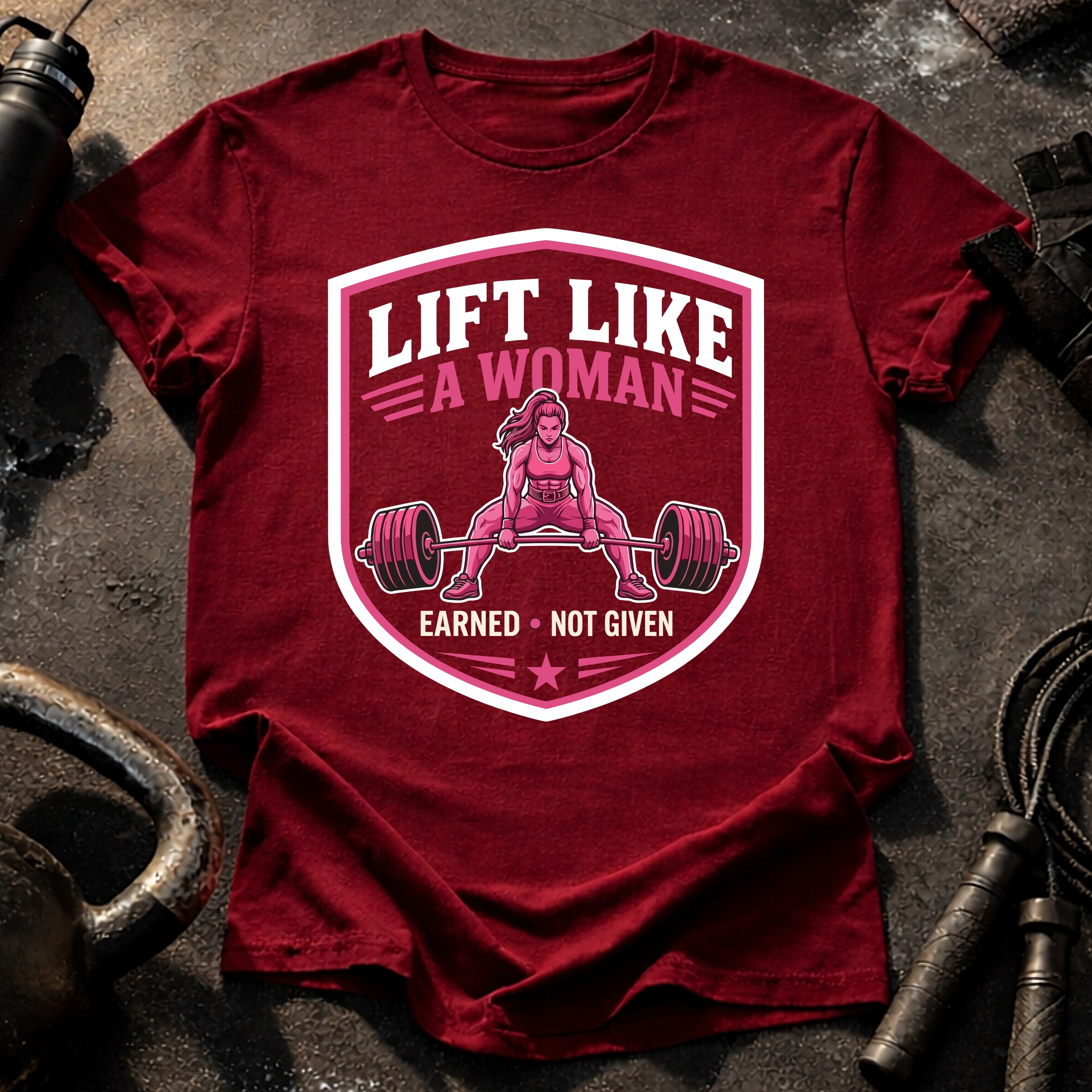 Lift Like A Woman T-Shirt
