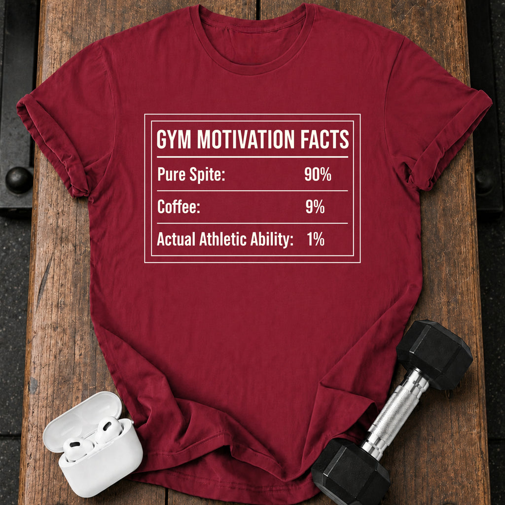 Motivation Facts Gym T-Shirt