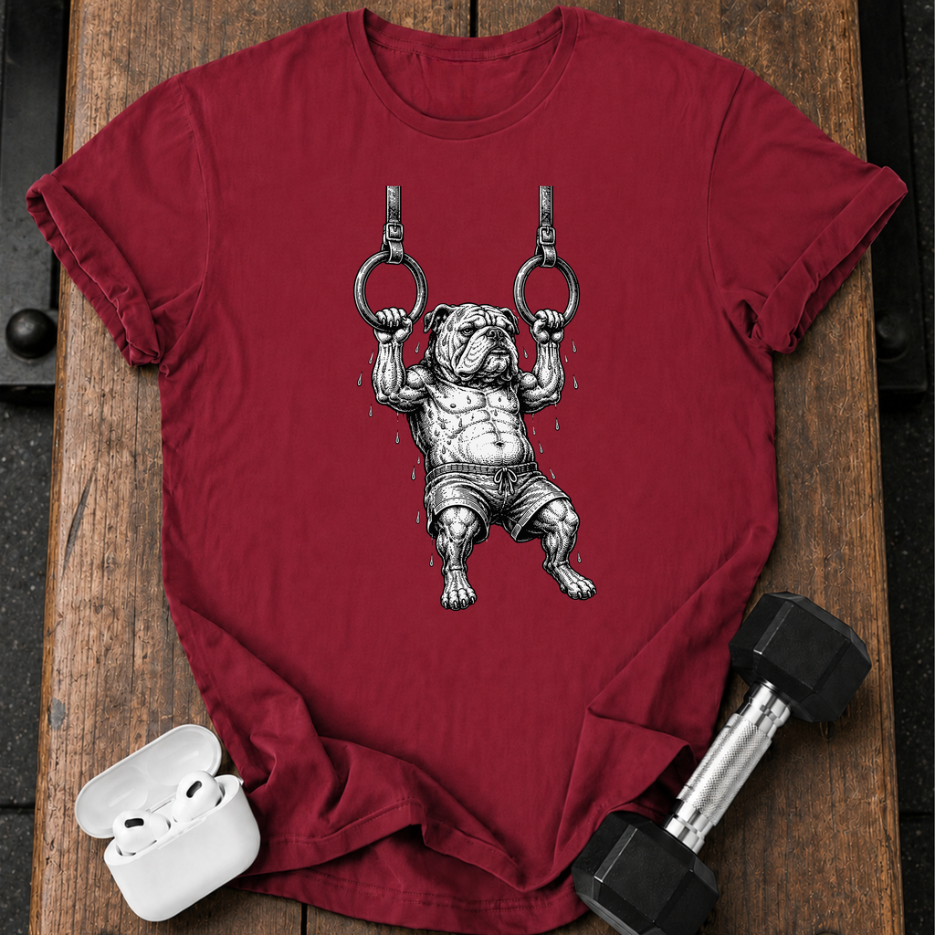 Bulldog Gym Rings T-Shirt