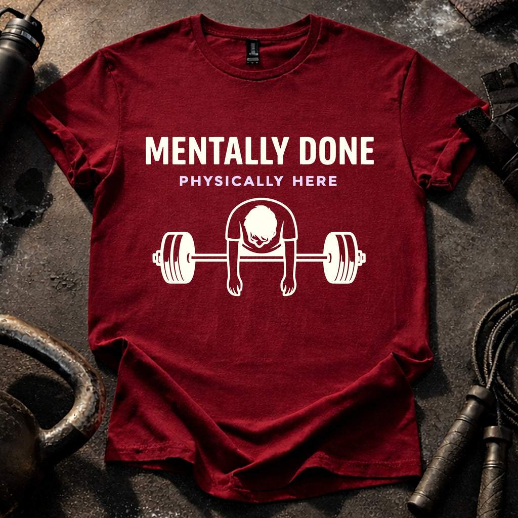 Mentally Done Gym T-Shirt