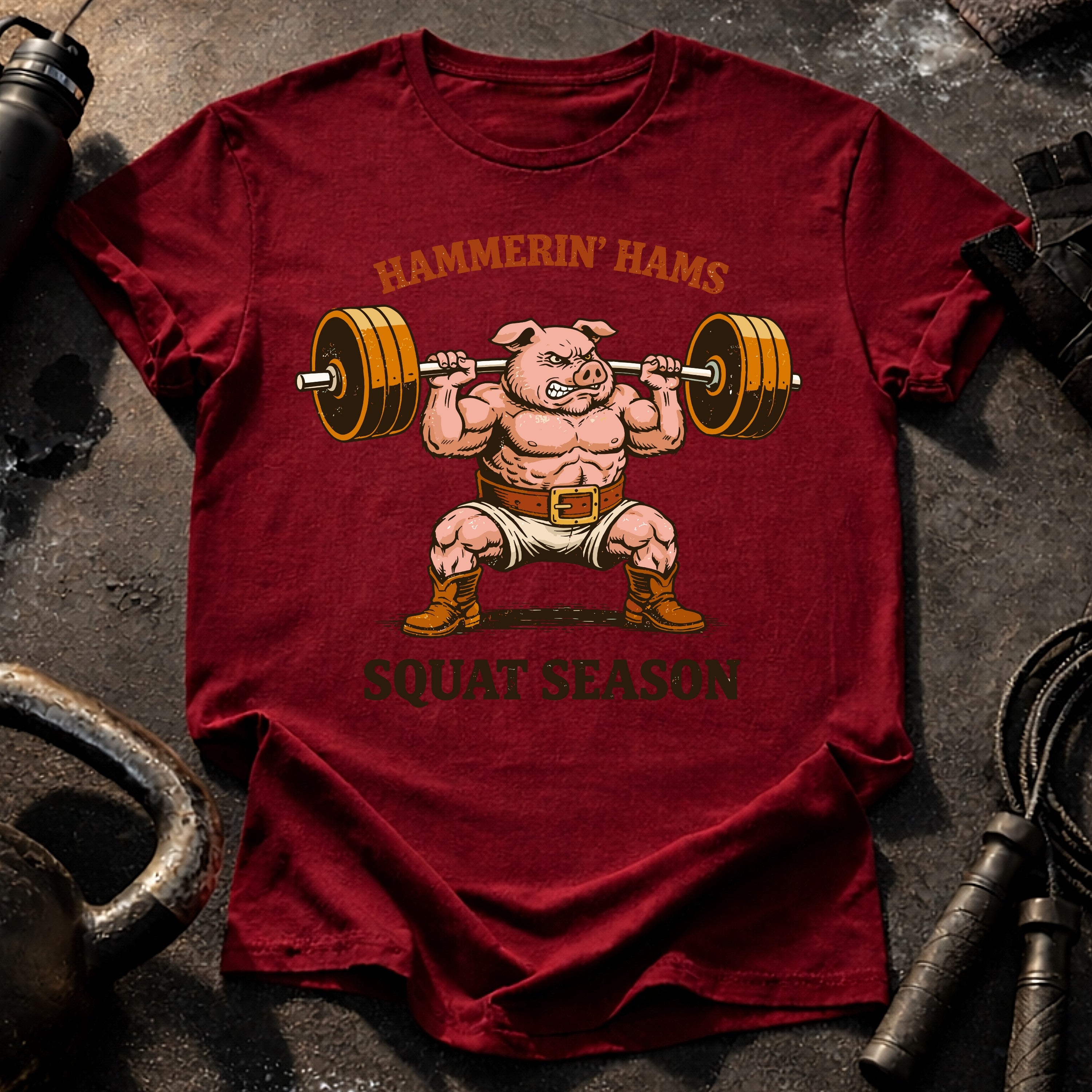 Hammerin Hams Gym T-Shirt