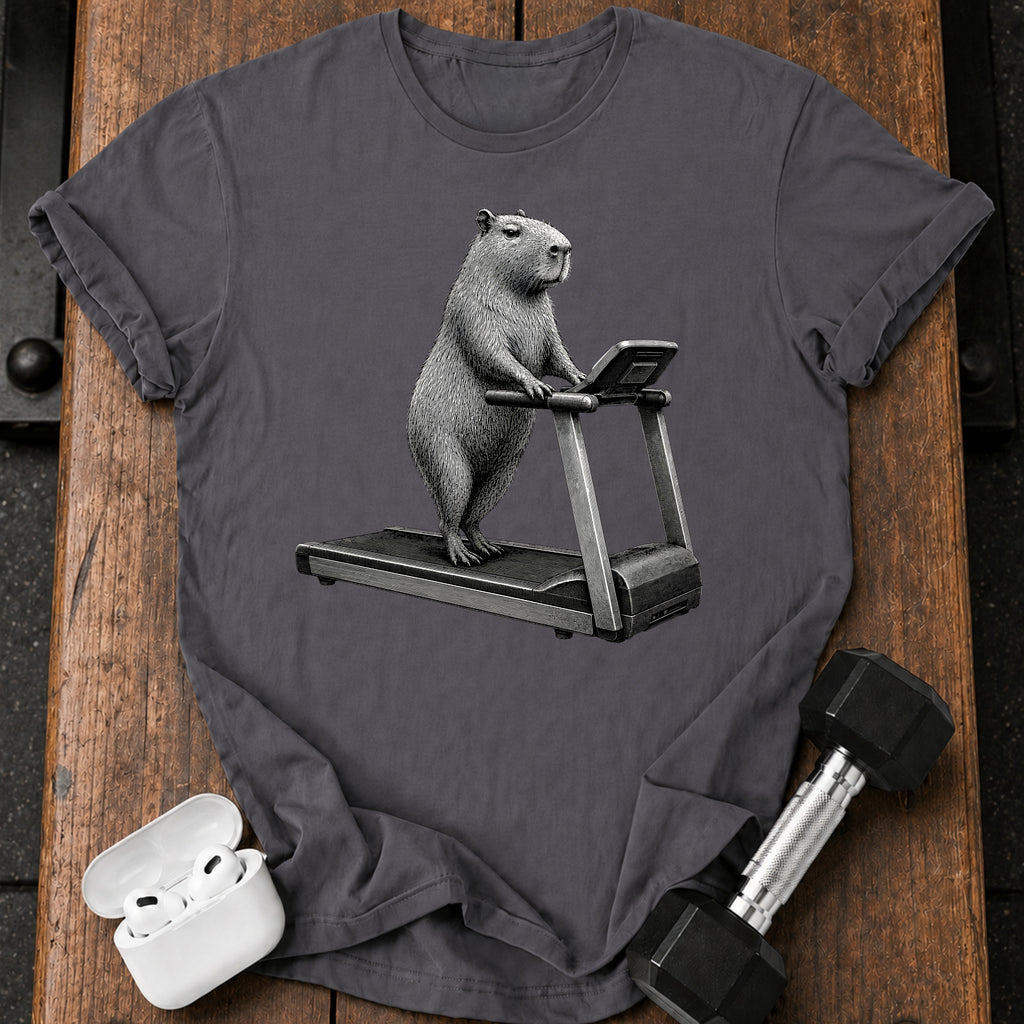 Capybara Treadmill T-Shirt