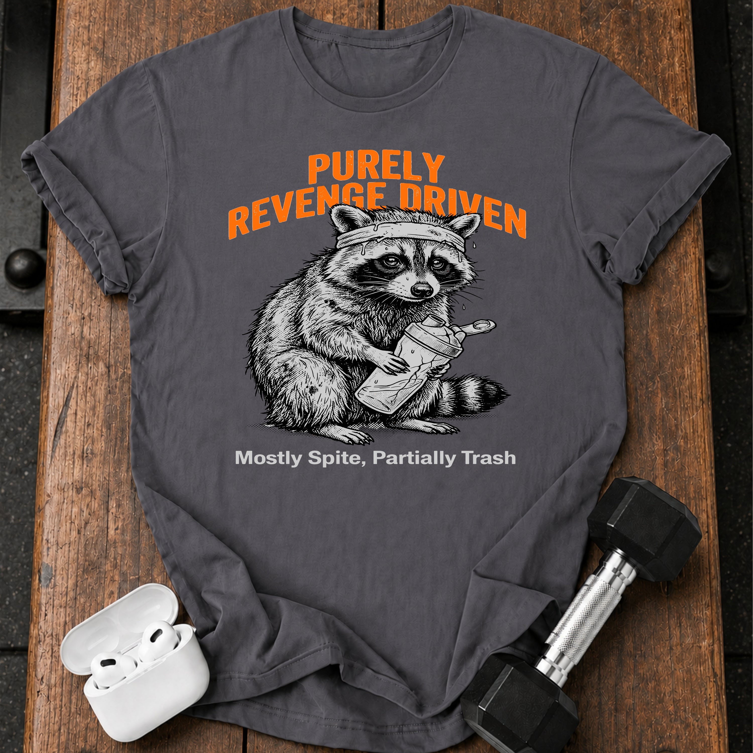 Revenge Driven Raccoon T-Shirt