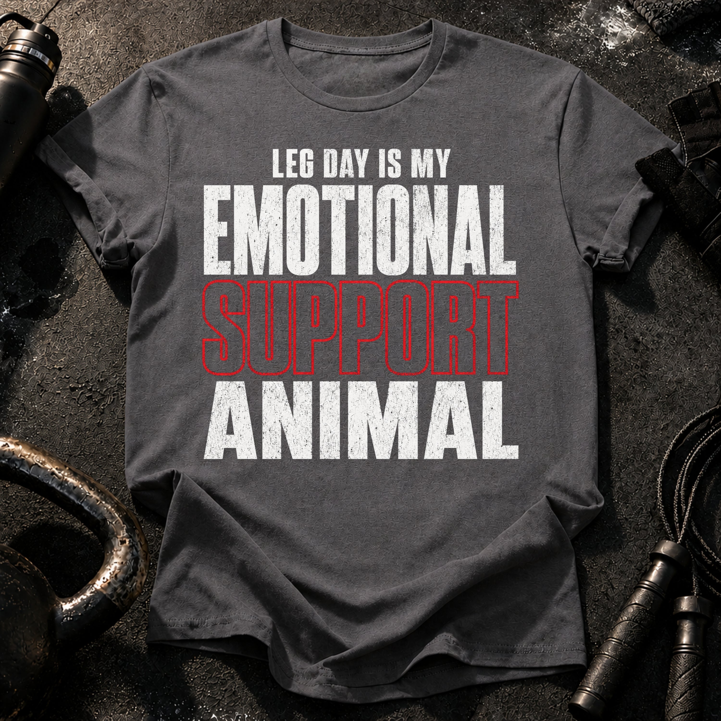 Leg Day Support Animal T-Shirt