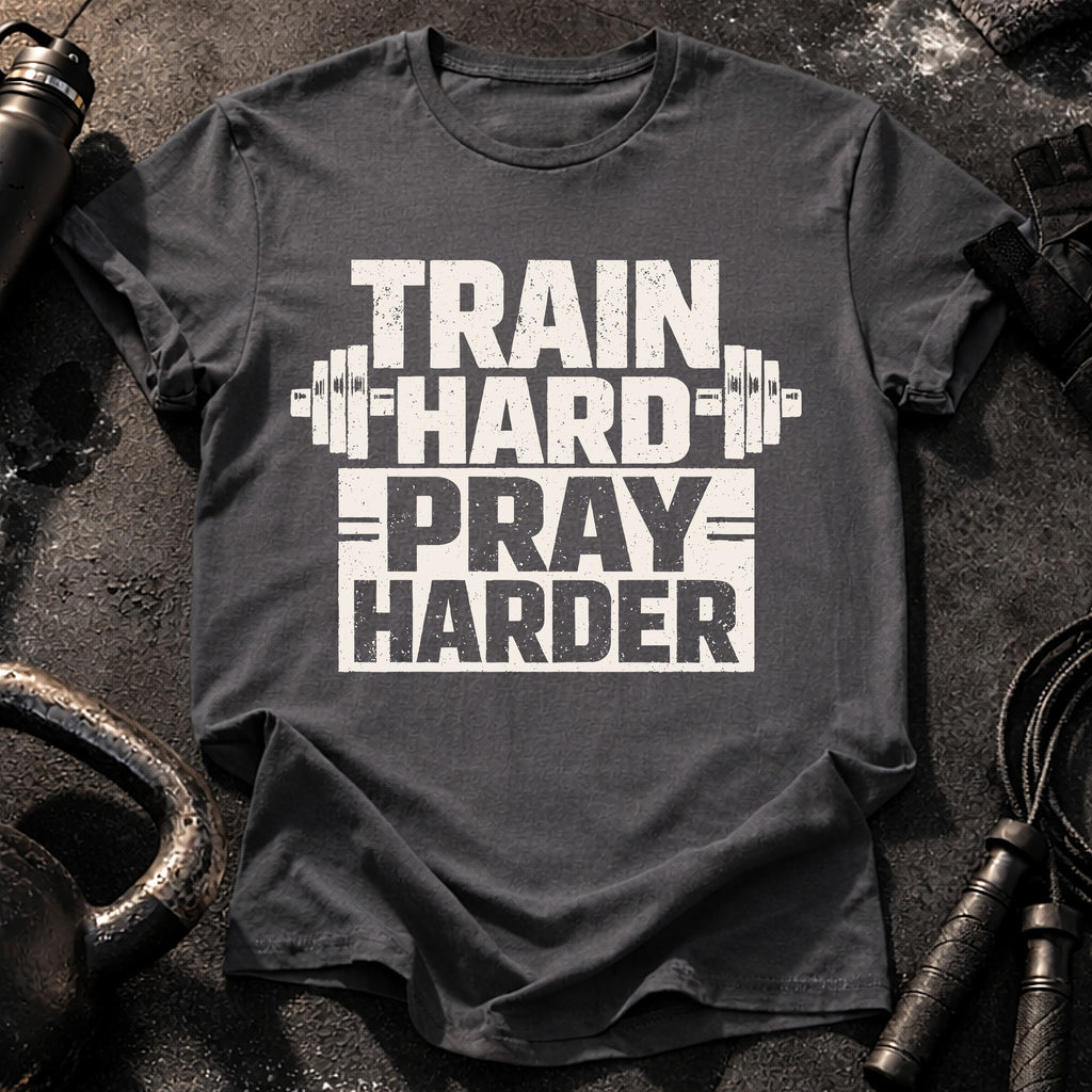 Train Hard Pray Harder T-Shirt