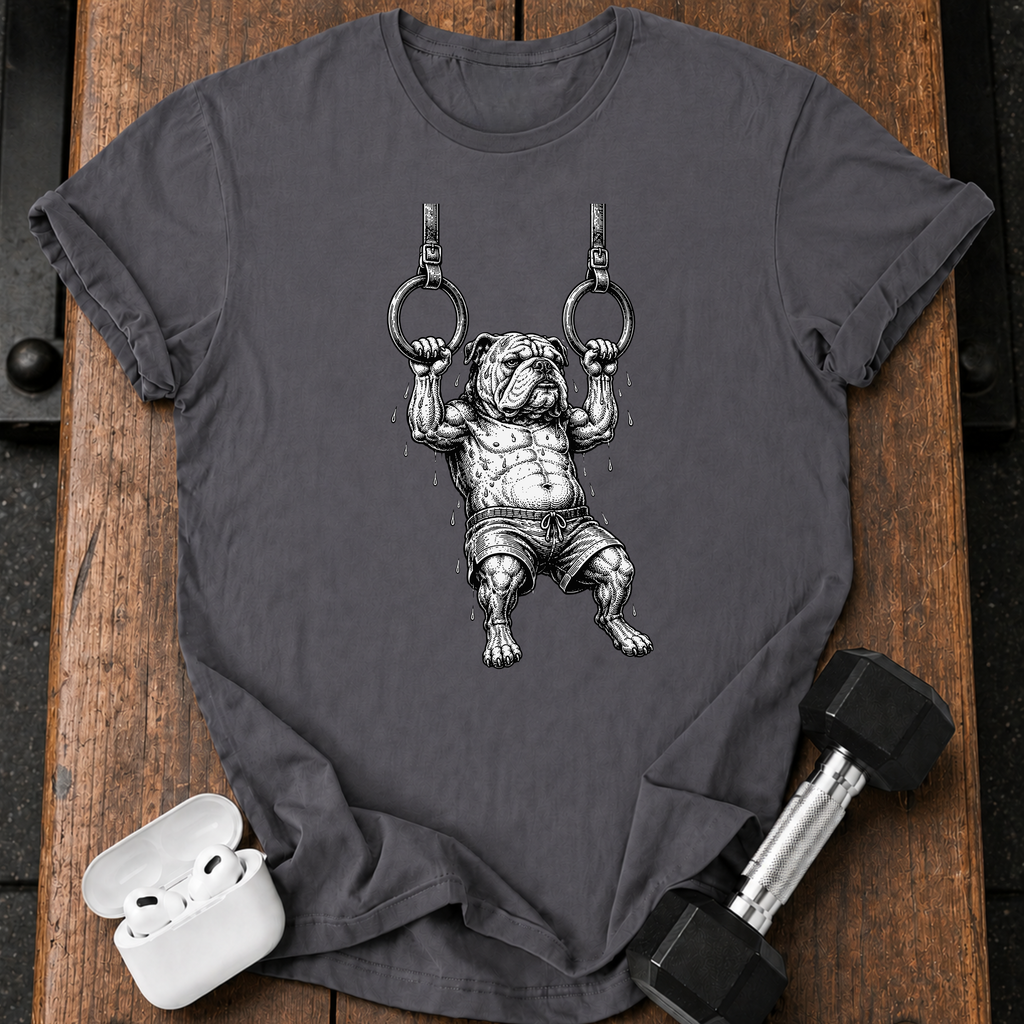 Bulldog Gym Rings T-Shirt