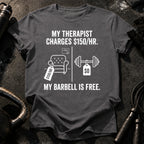 Therapist Vs Barbell T-Shirt