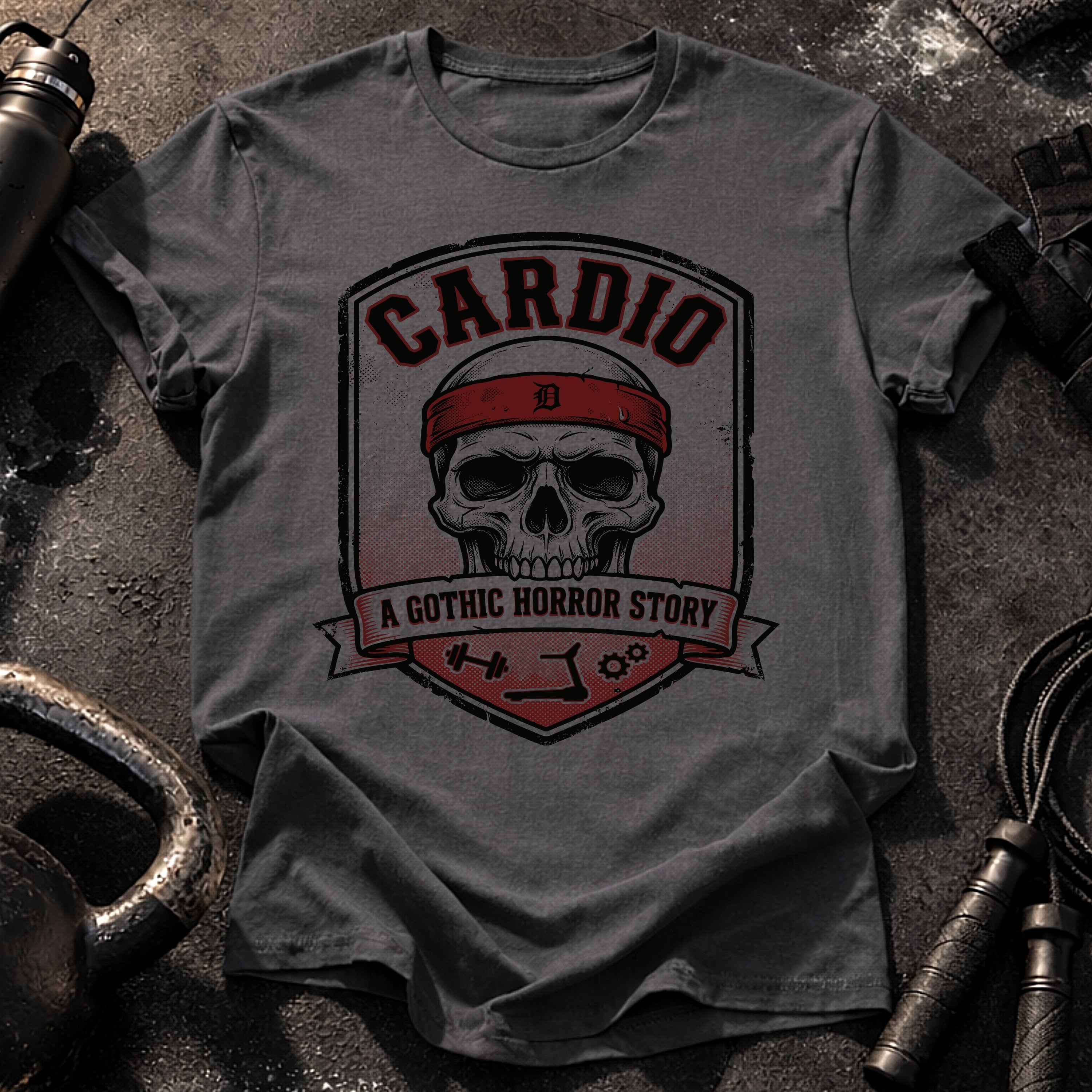 Funny Cardio Gym T-Shirt