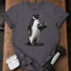 Penguin Dumbbell Curl T-Shirt