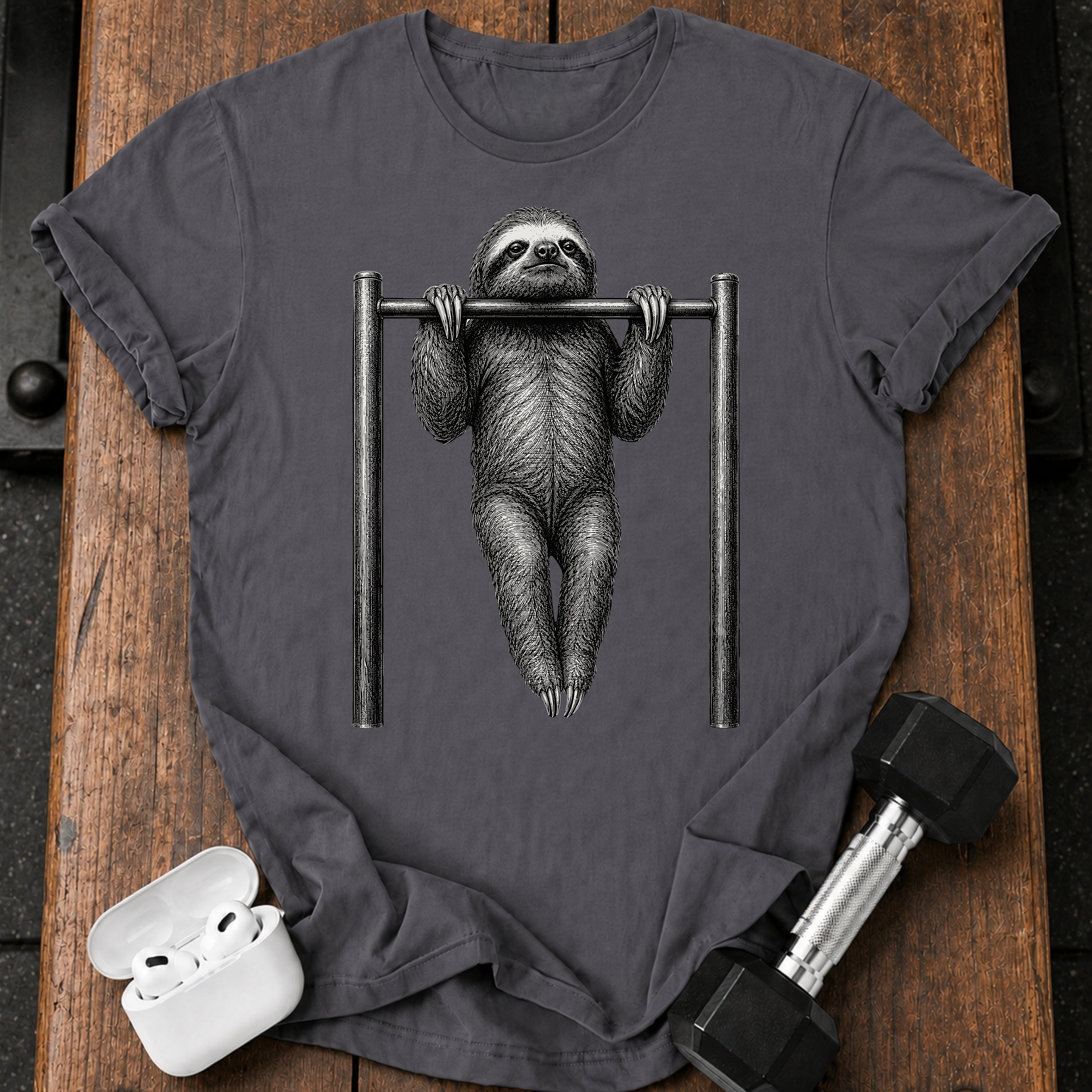 Sloth Pull-up T-Shirt