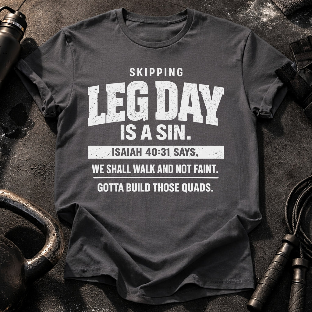 Skipping Leg Day Sin T-Shirt