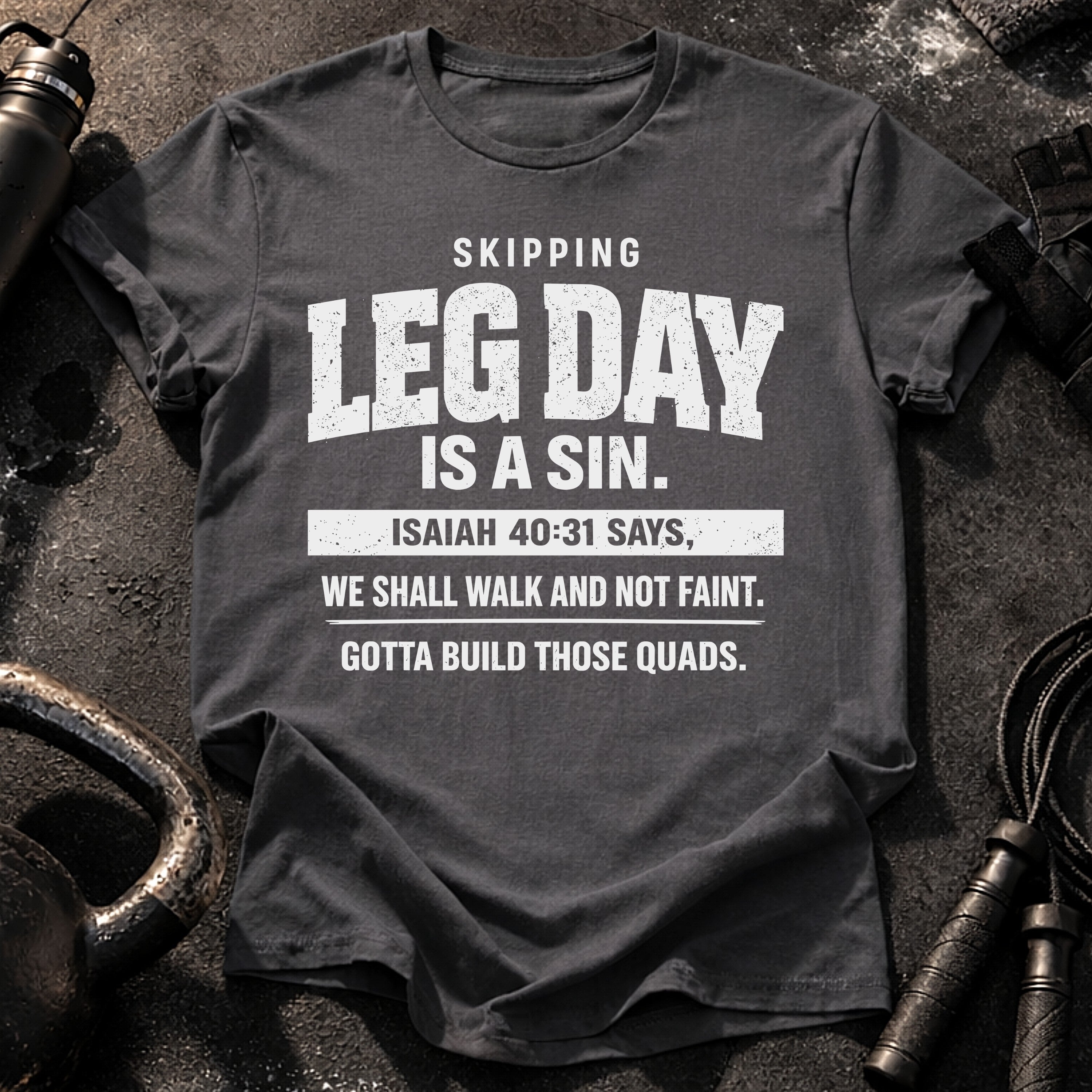 Skipping Leg Day Sin T-Shirt
