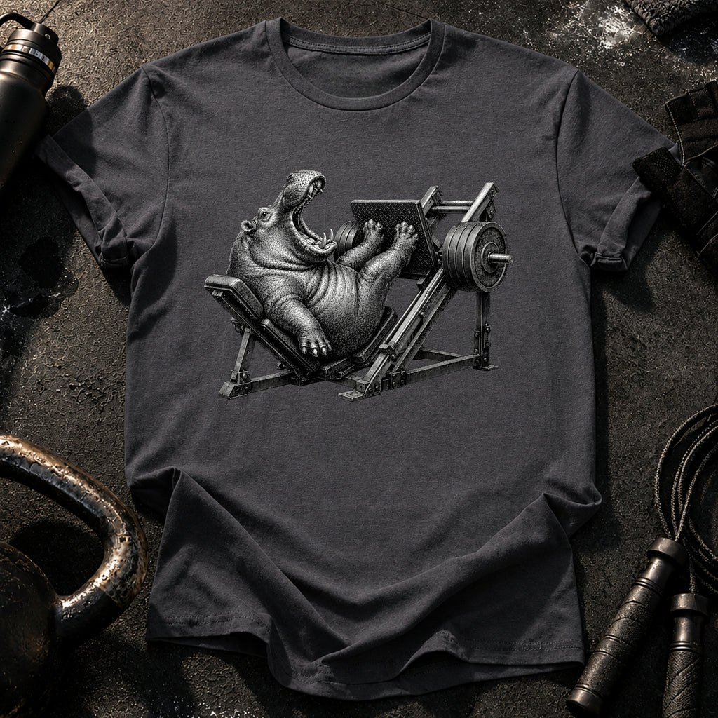 Hippo Leg Press T-Shirt